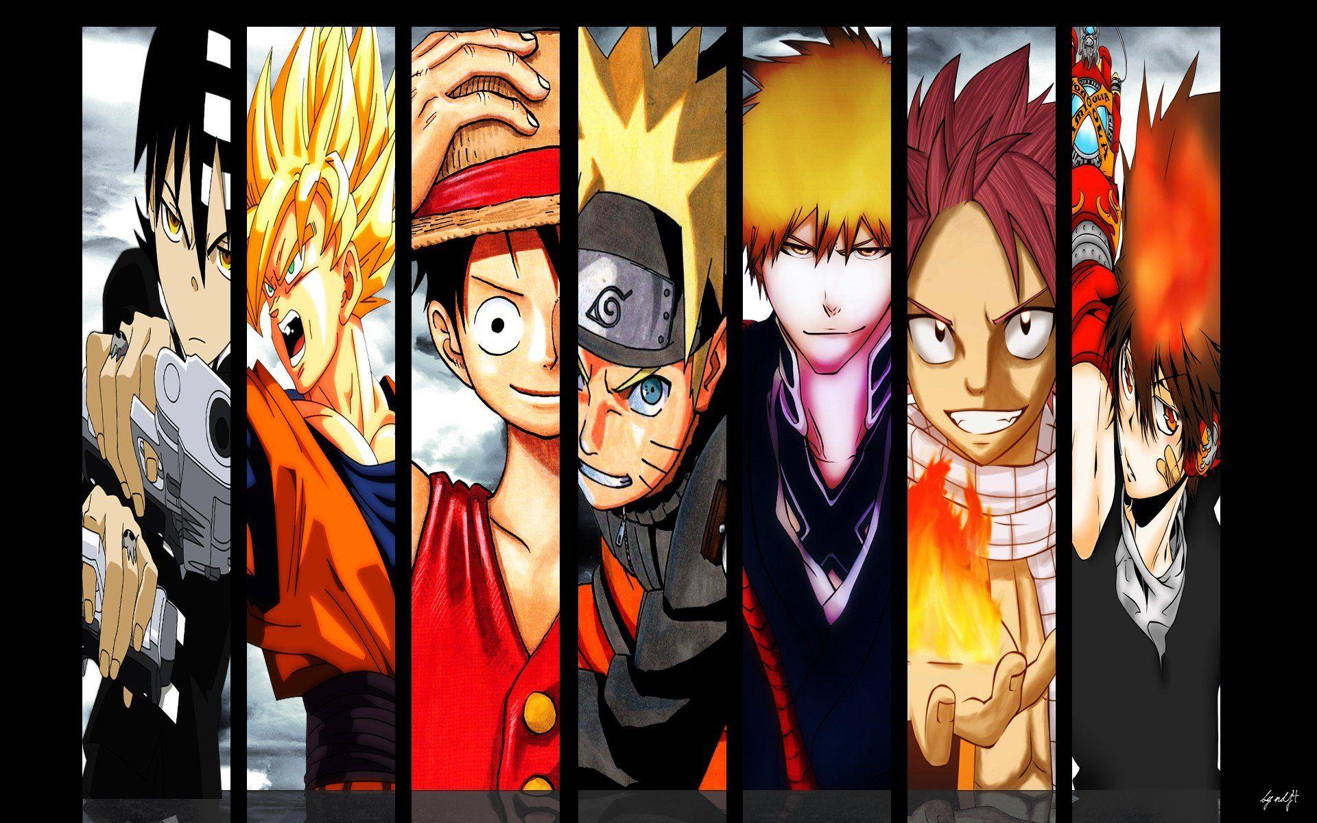 1920x1200 Naruto Bleach One Piece Fairy Tail 560420