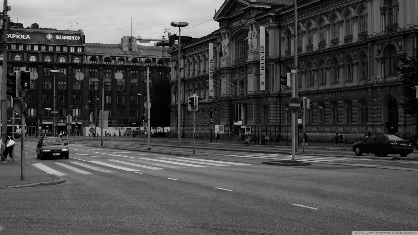 1366x768 Helsinki Crossroads ❤ 4K HD Desktop Wallpaper for • Dual Monitor