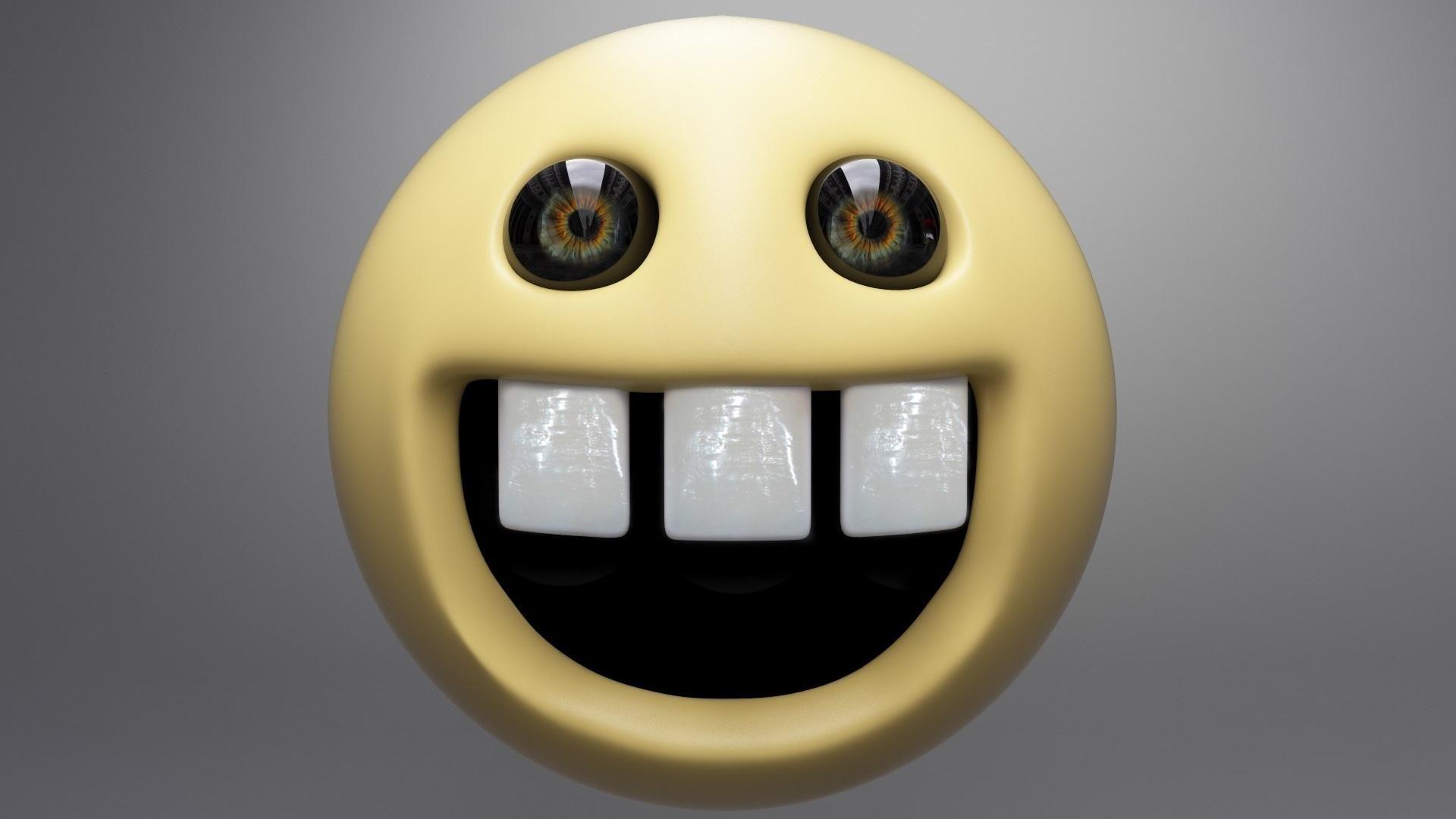 1920x1080 3D Face HD Wallpaper