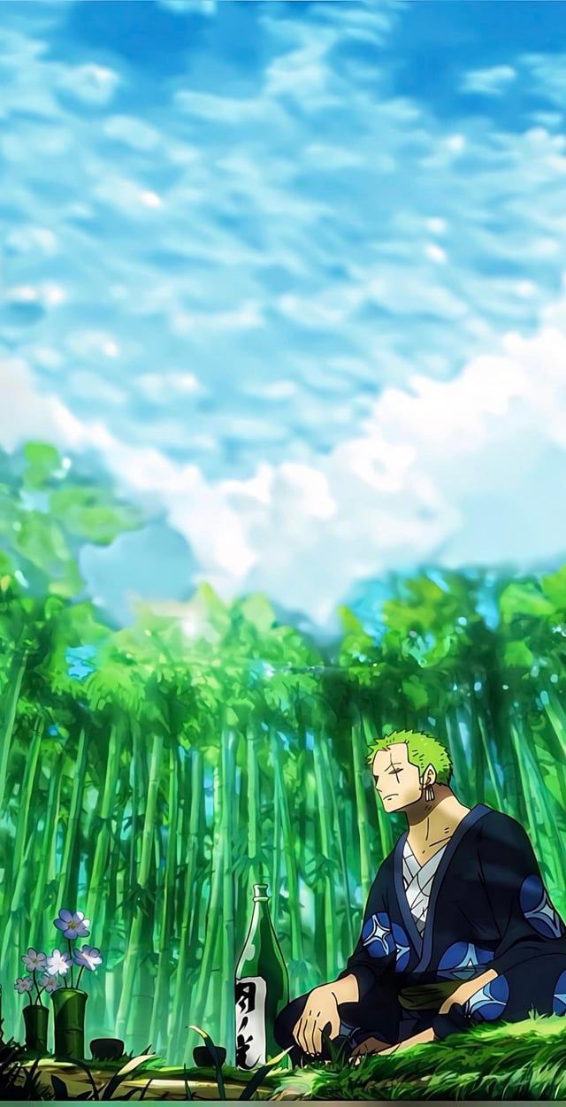 640x1251 zoro wallpaper from my other post