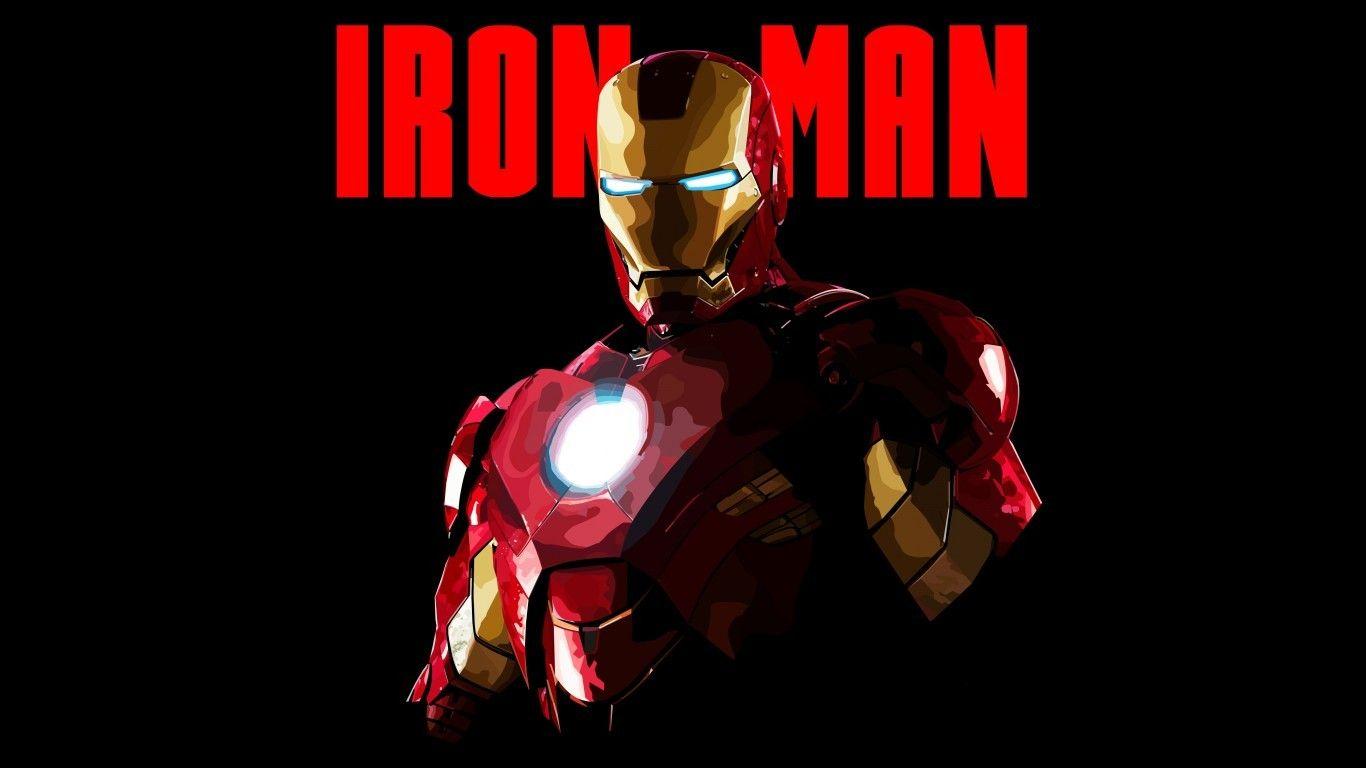 1366x768 Download 1366x768 Iron Man, Digital Art, Nano Suit Wallpaper