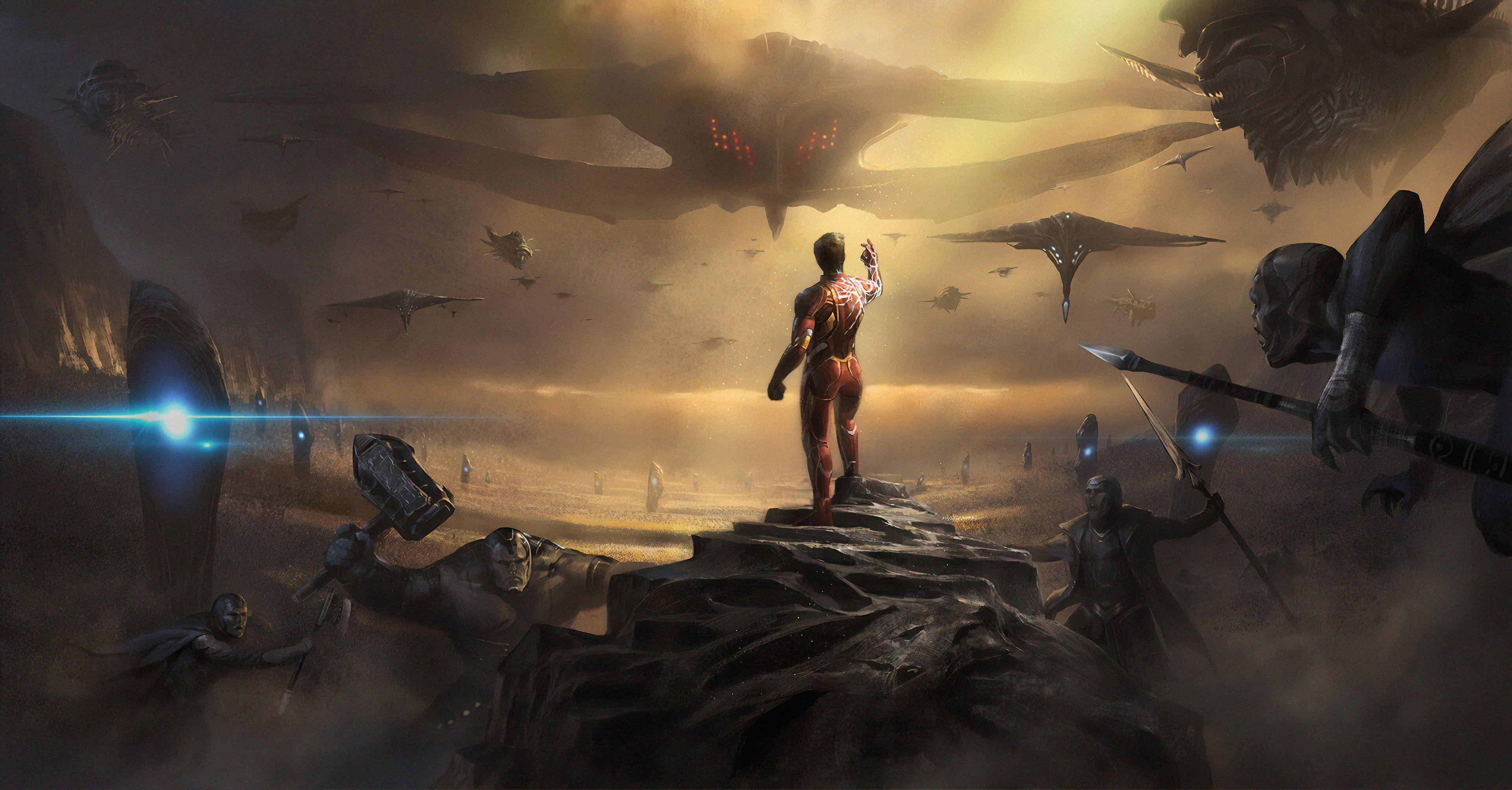 3840x2007 I Am Iron Man Desktop Laptop HD Wallpaper, HD Artist 4K