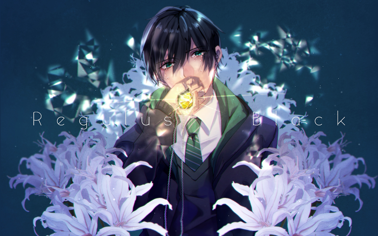 1280x800 Regulus Black. Anime Image Board