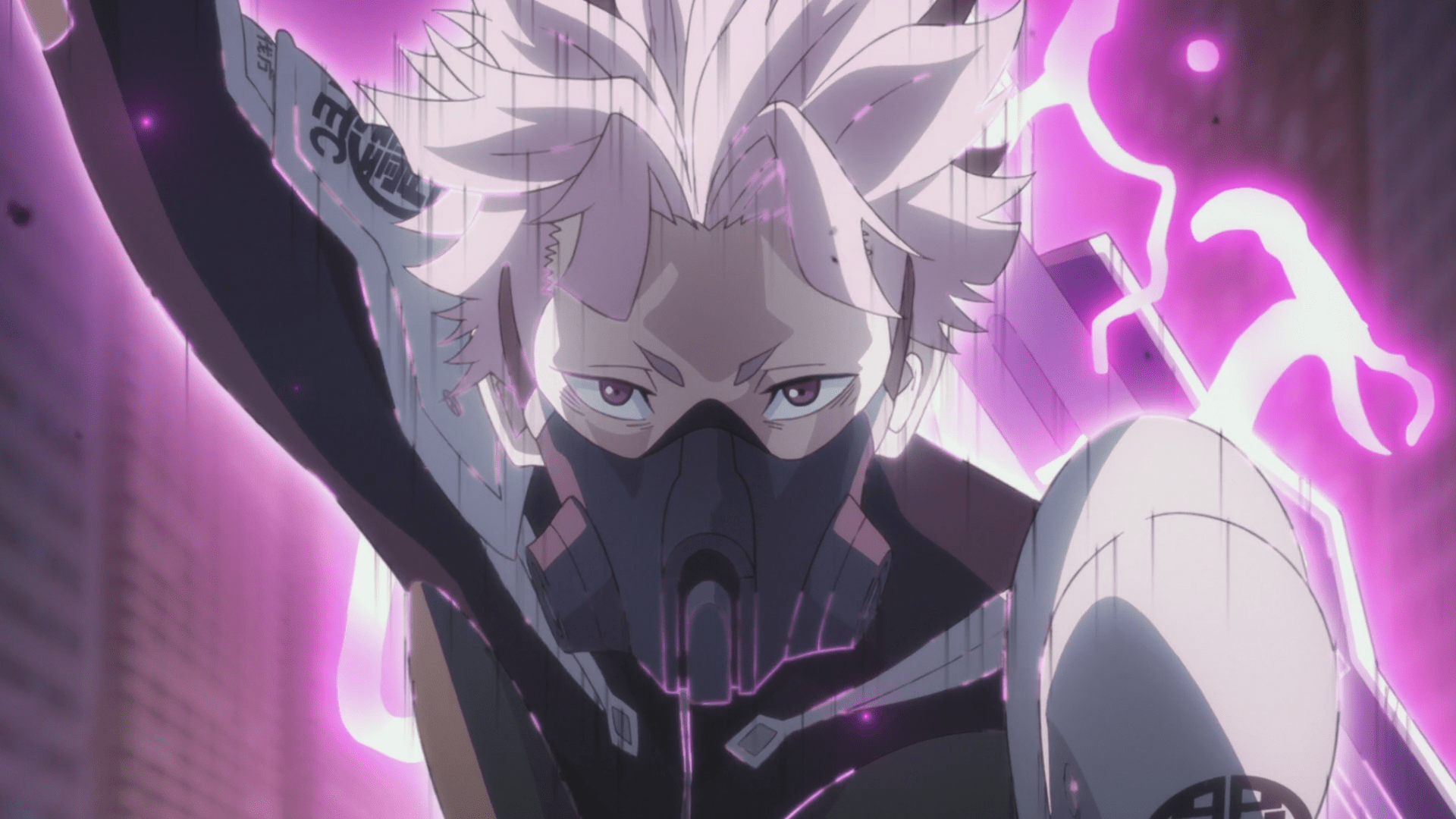 1920x1080 Gen Narumi Unleashed: Stunning HD Kaiju No. 8 Anime Wallpaper