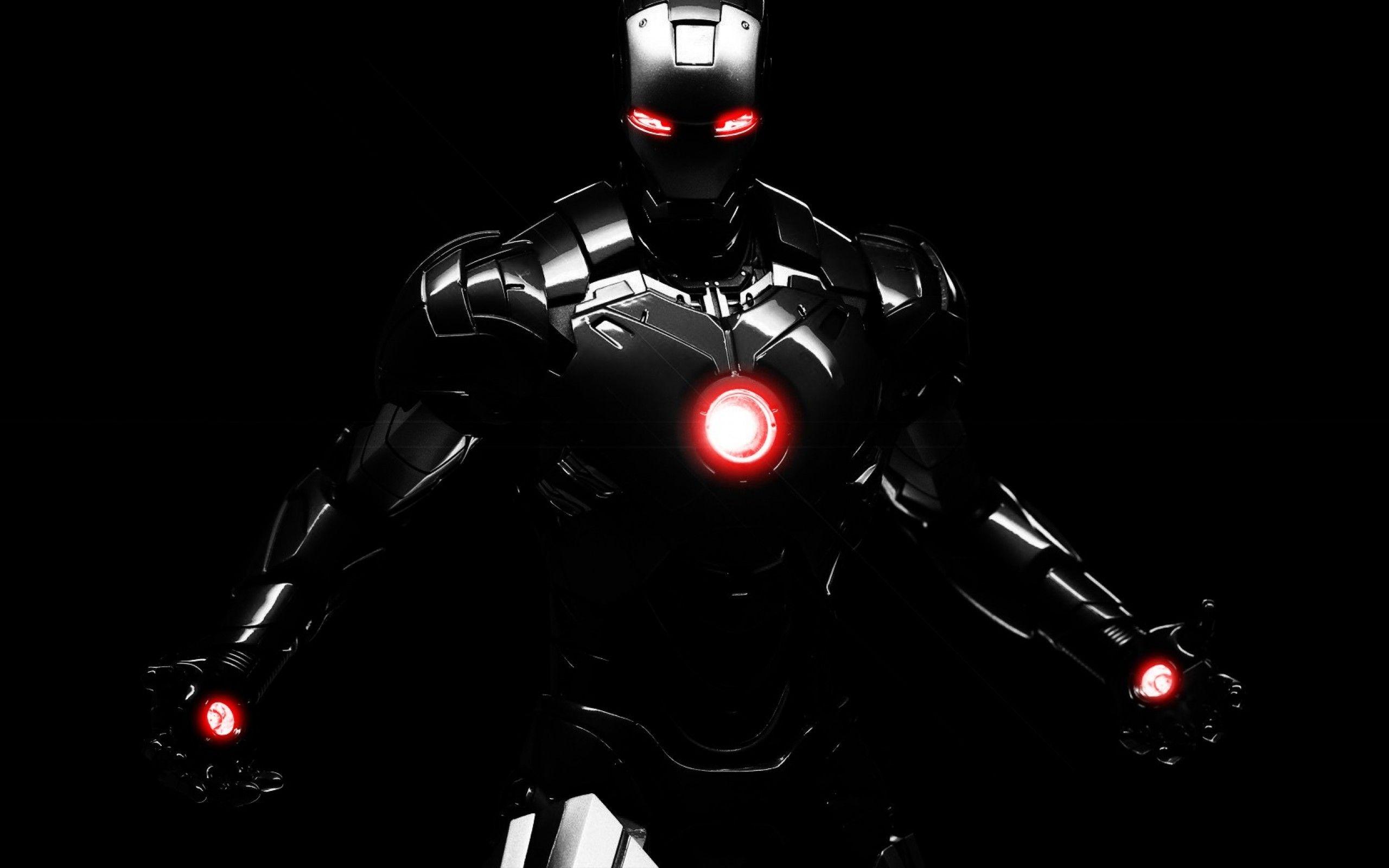 2560x1600 Black Iron Man 2560x1600 Hot Desktop