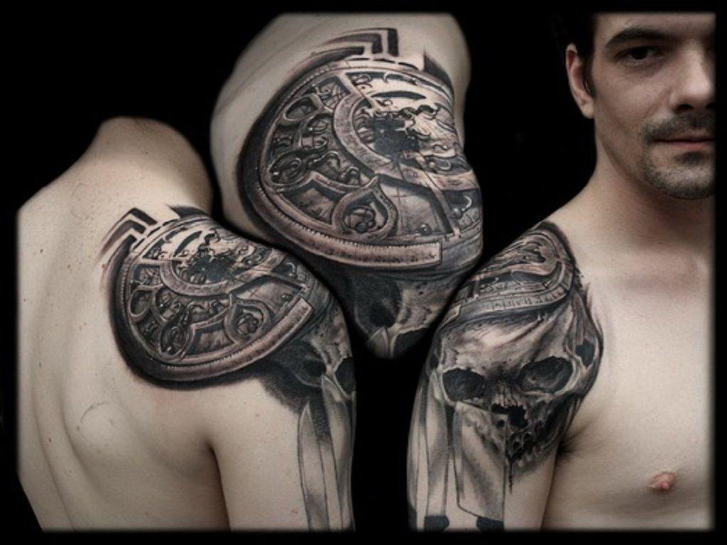 1024x768 Cool Shoulder Tattoos For Men Hd Free Wallpaper