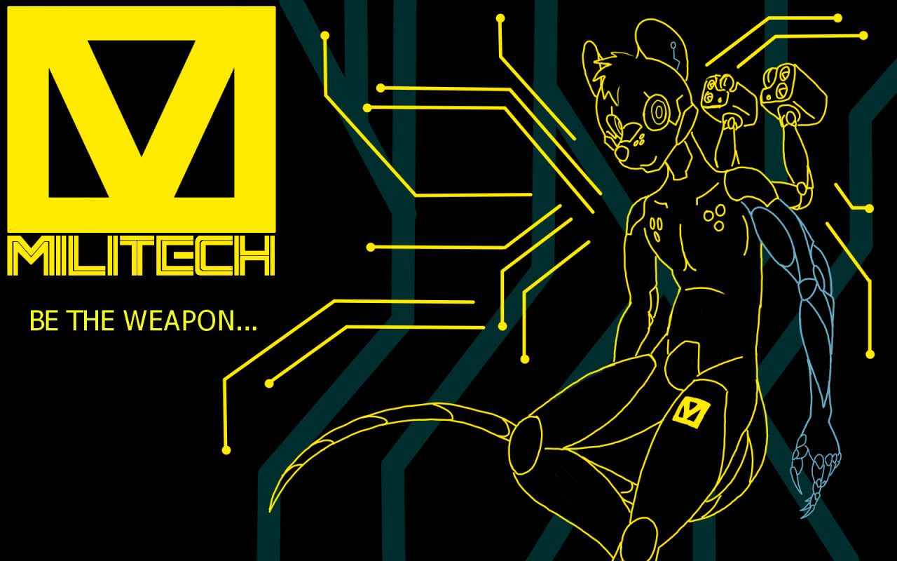 1280x800 Militech Full Body Conversion by Starjolt1 - Fur Affinity [dot] net