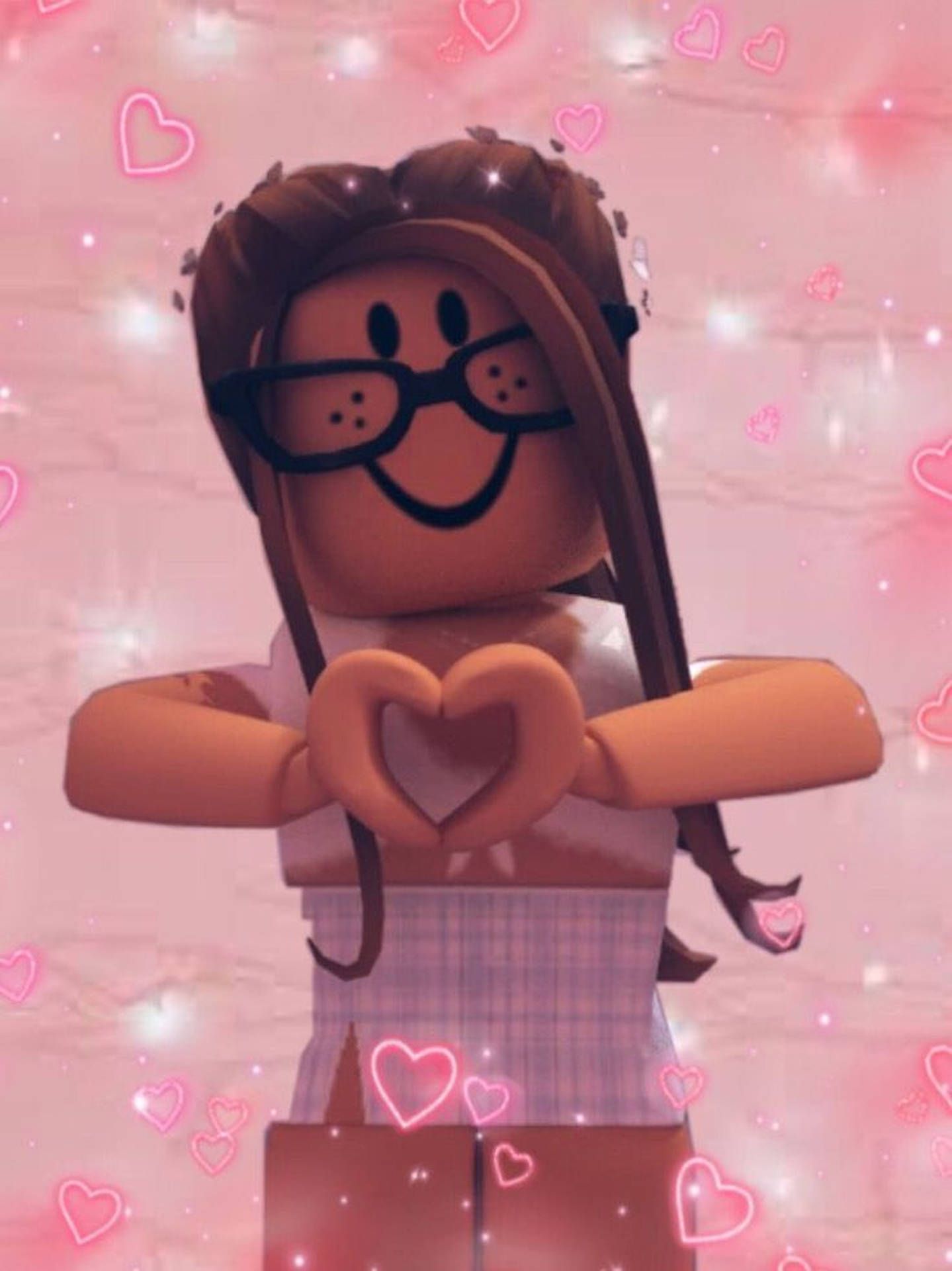 1439x1920 Download Freckled Face Roblox Girl Wallpaper