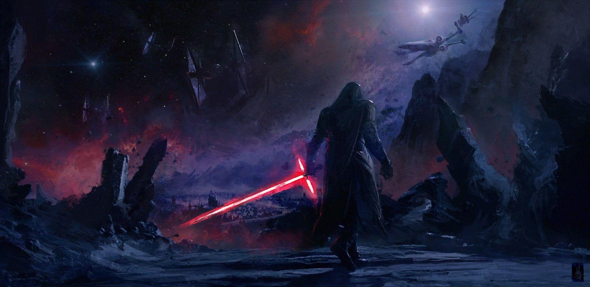 1920x933 Star Wars movie scene HD wallpaper