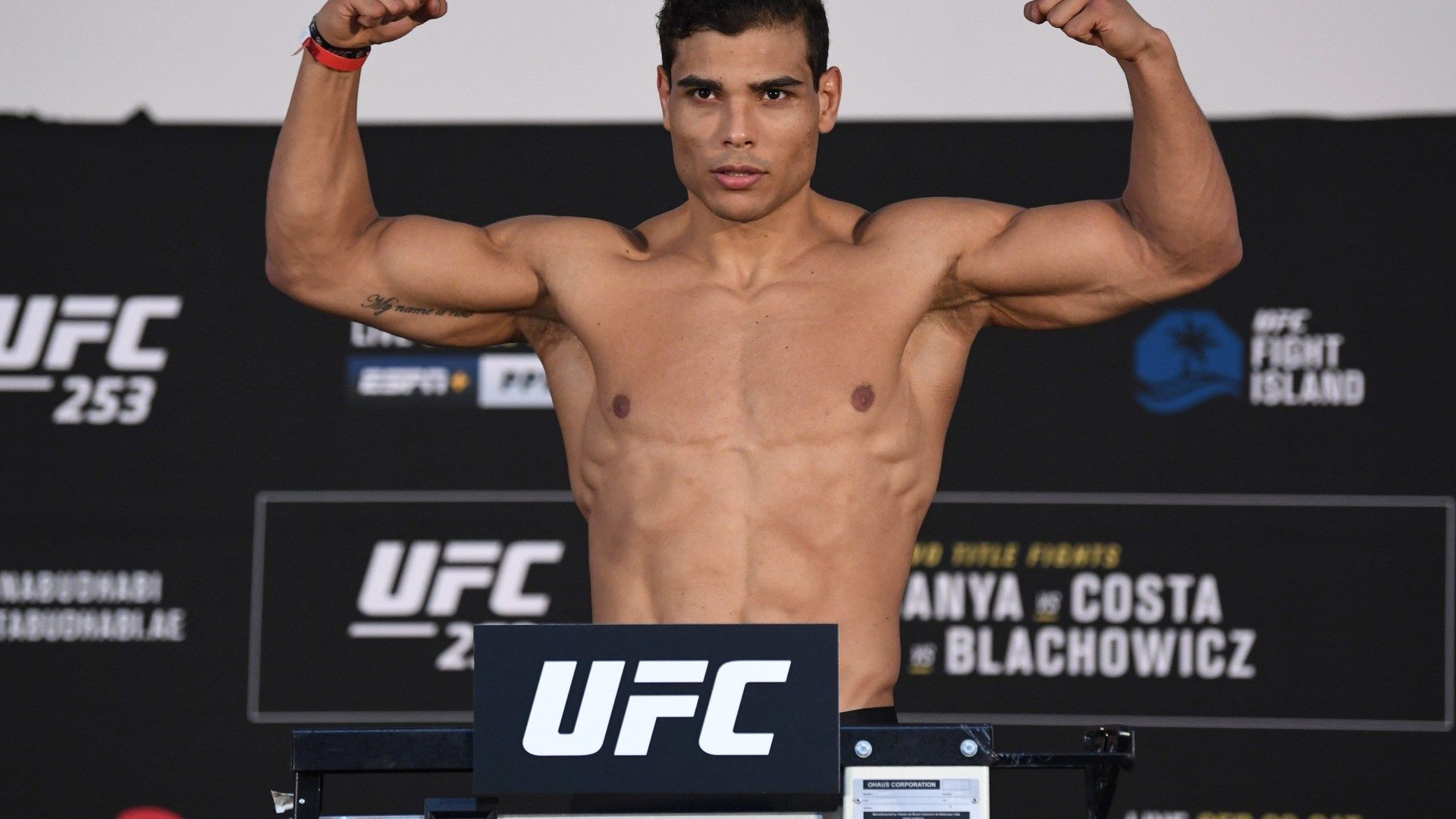 1920x1080 UFC 253 Weigh In: Paulo Costa Looks Ripped As He Hits 185lb To Confirm Middleweight Title Fight With Israel Adesanya