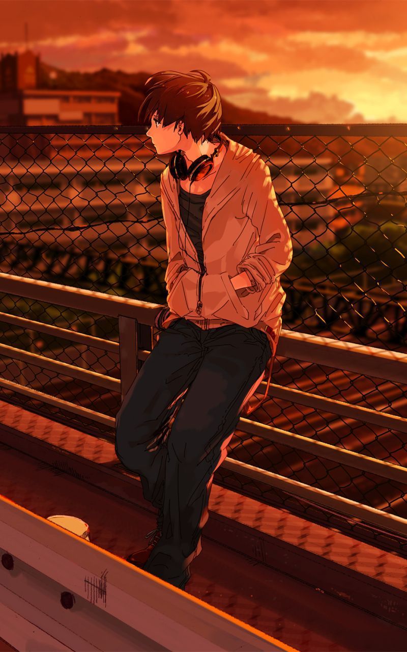 800x1280 Anime Boy 4k Phone Wallpaper