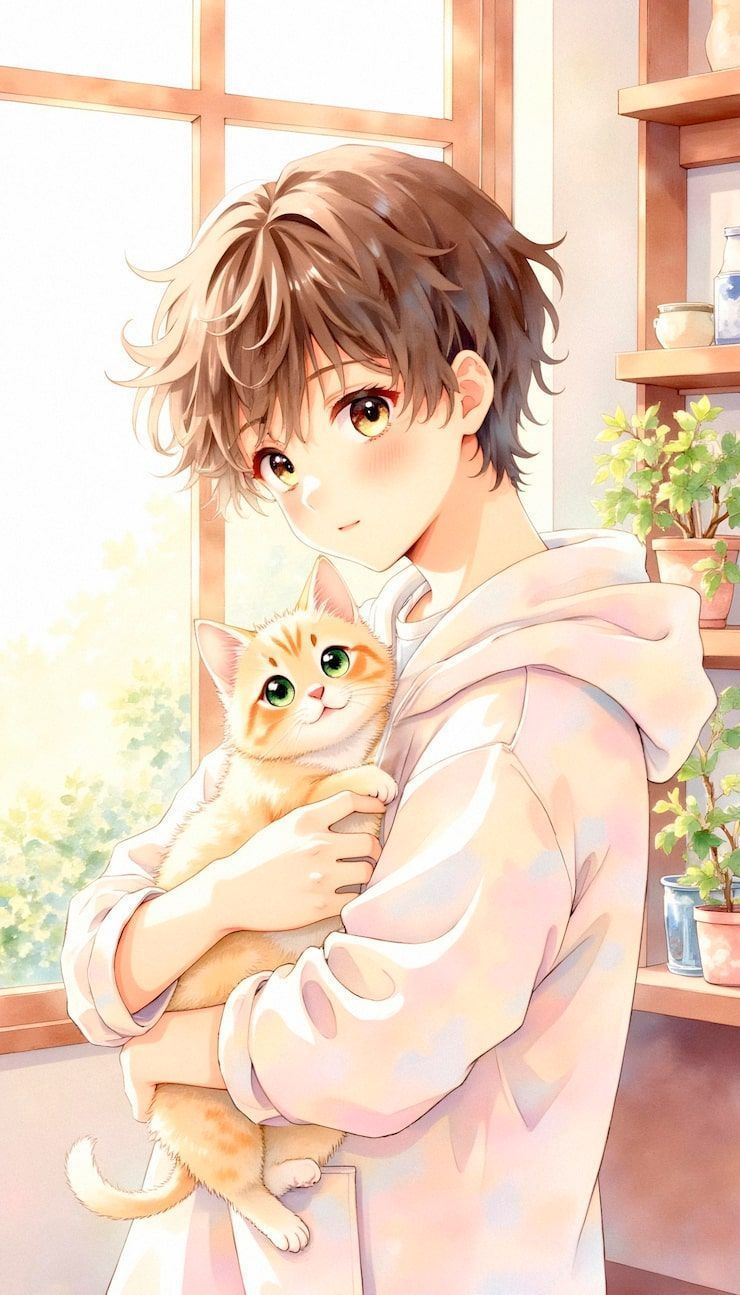 740x1295 Anime boy Image