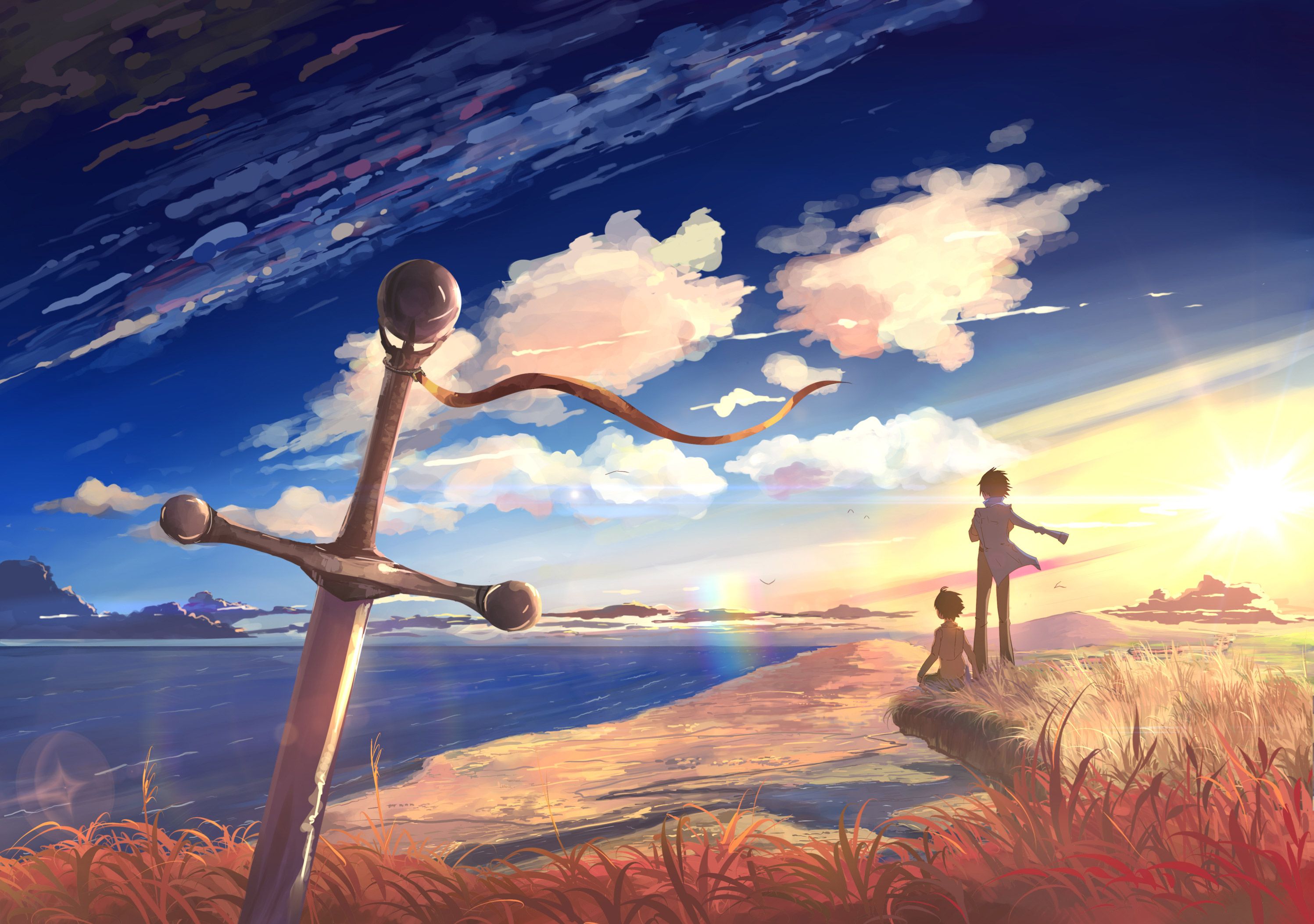 2995x2106 Anime Original Art Wallpaper, HD Anime 4K Wallpaper, Image and Background