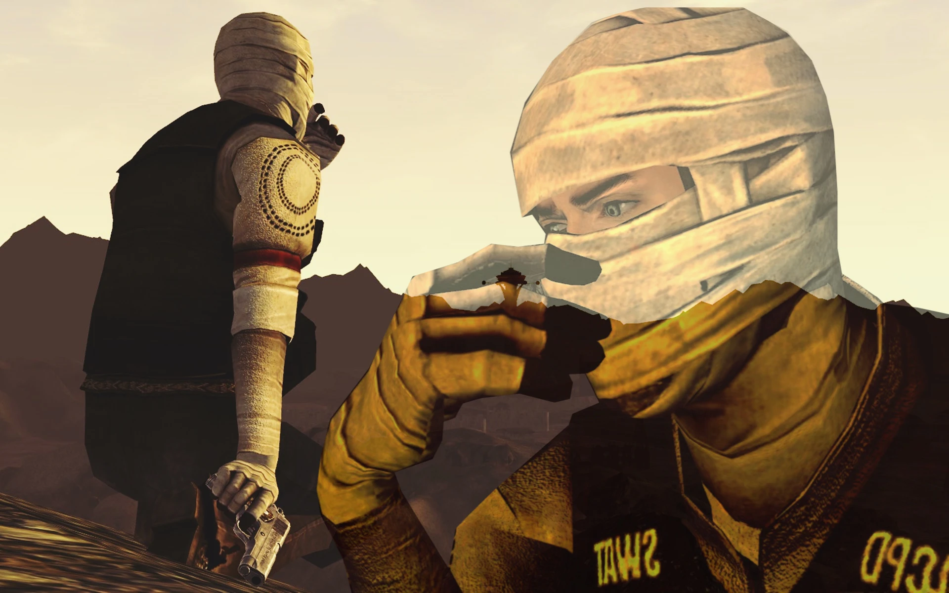 1920x1200 Joshua Graham at Fallout New Vegas and community