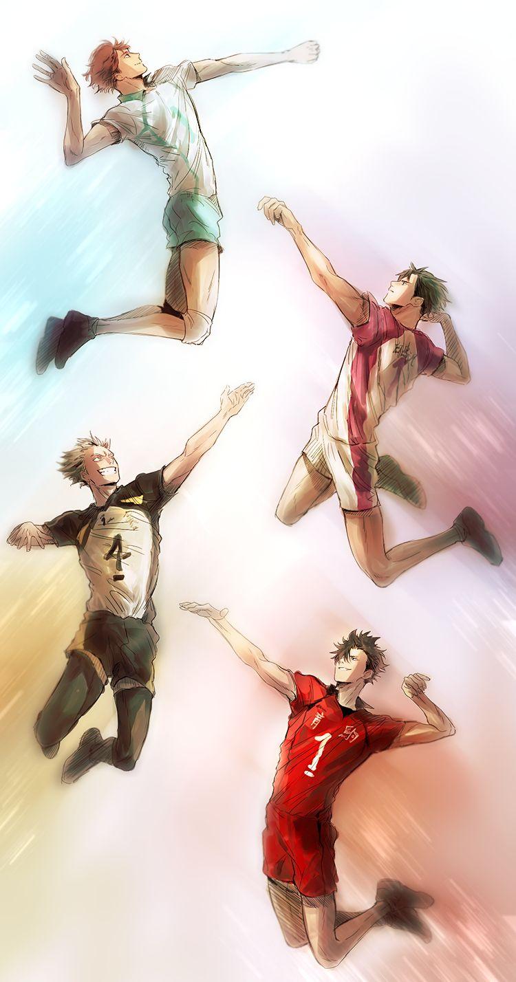 750x1428 Ushijima Wakatoshi, Mobile Wallpaper Anime Image Board