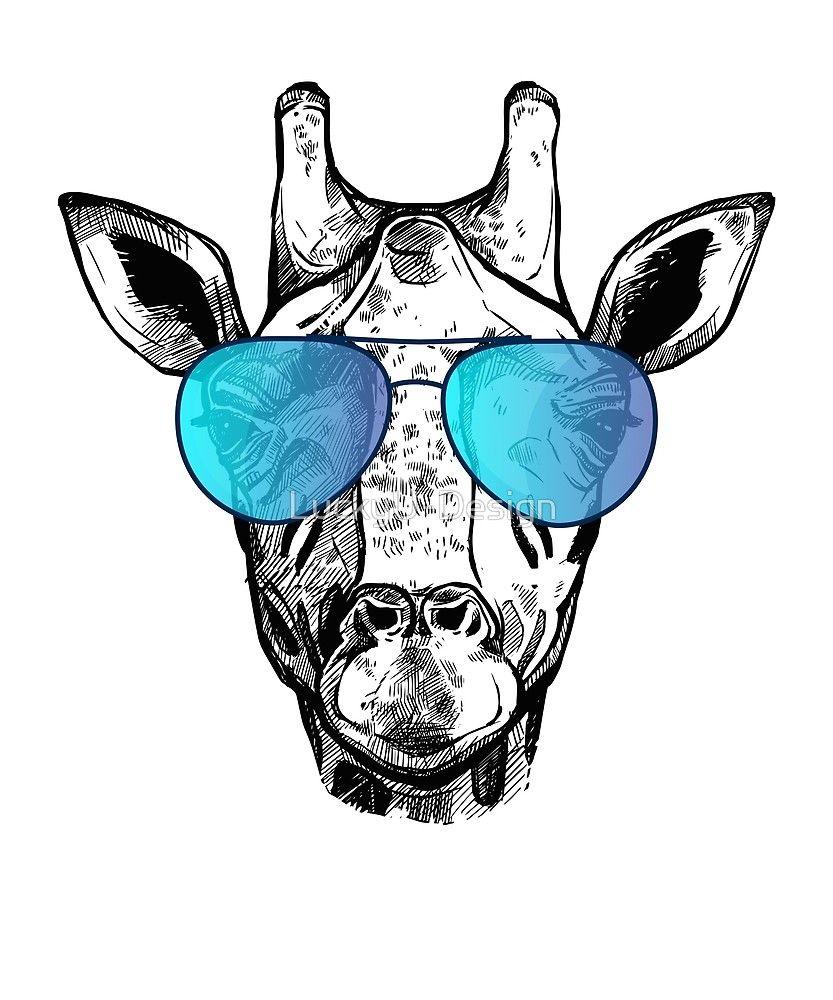 833x1000 Funny Giraffe Drawing