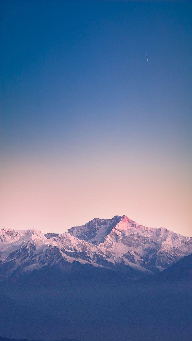 Hình nền dãy núi HD 670x1191 iPhone 6S Plus
