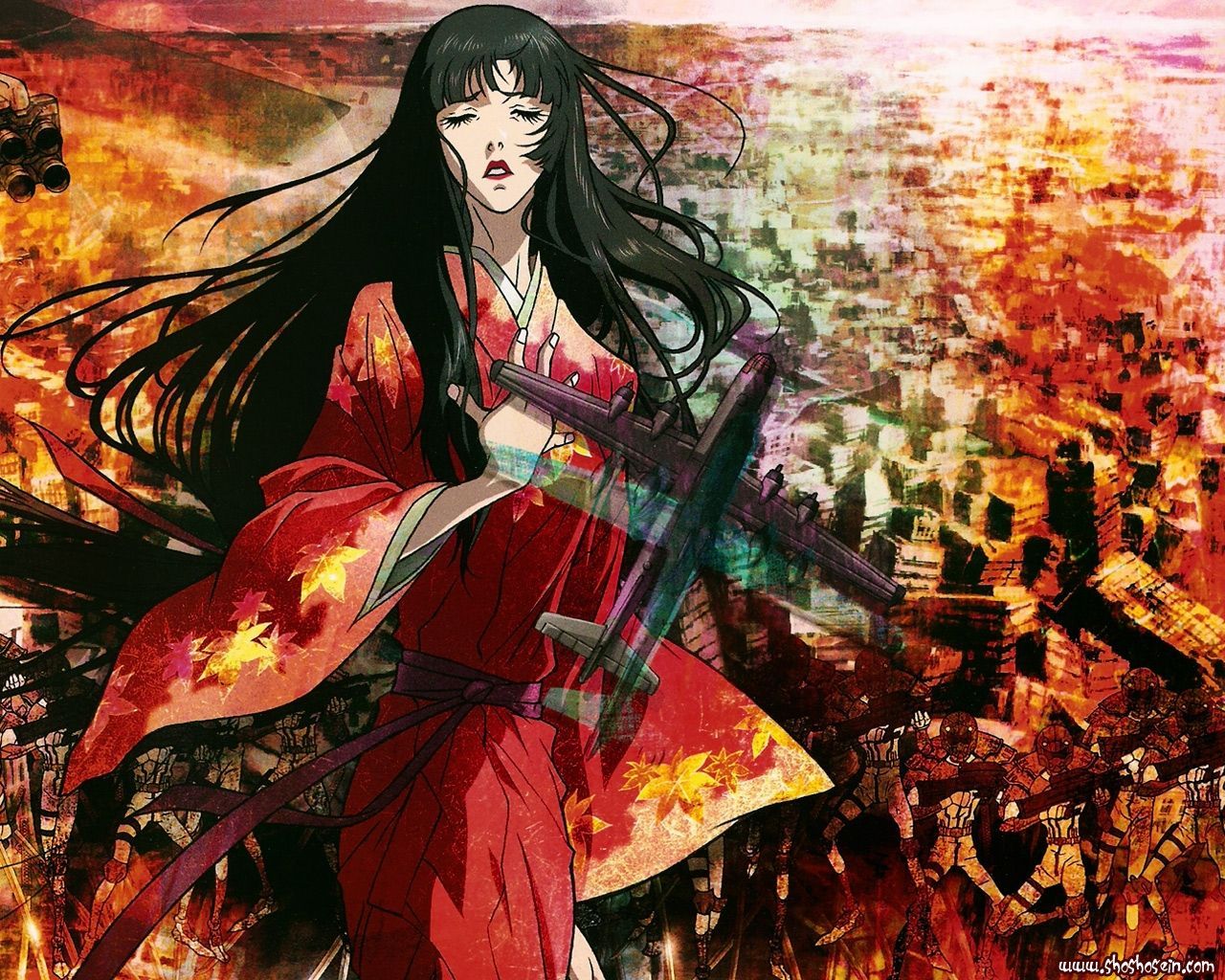 1280x1024 Kurozuka (Anime)
