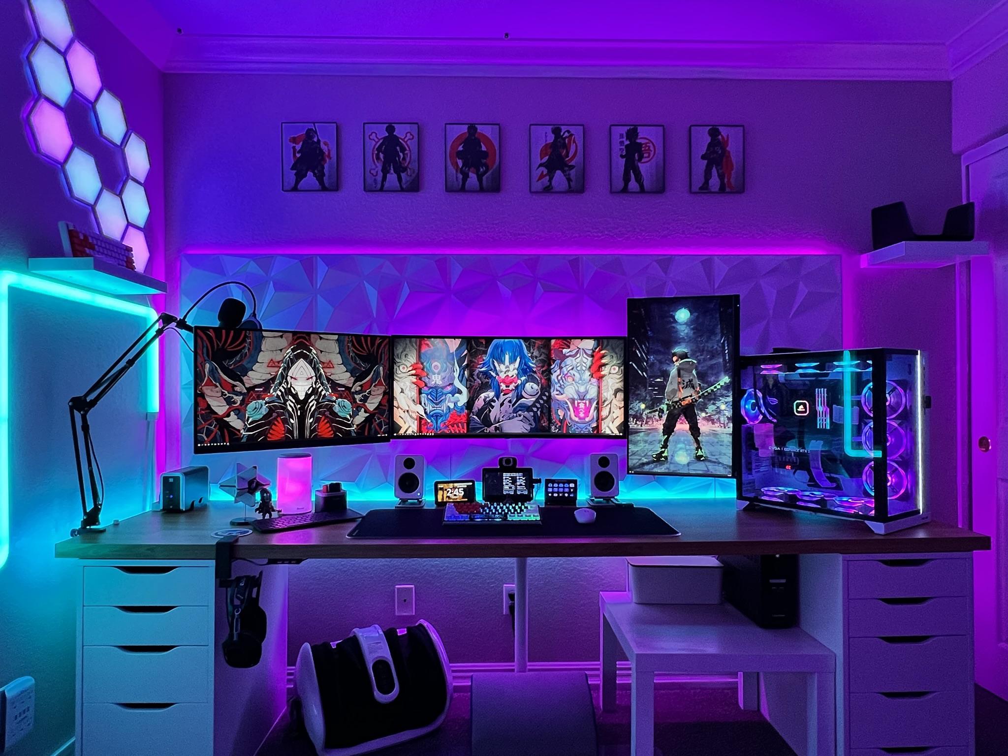 2048x1536 My ever evolving office / game room