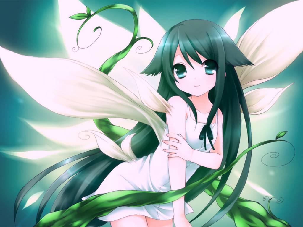 Anime Dreamy Cartoon Fairy Girl iPhone 8 Wallpapers Free Download