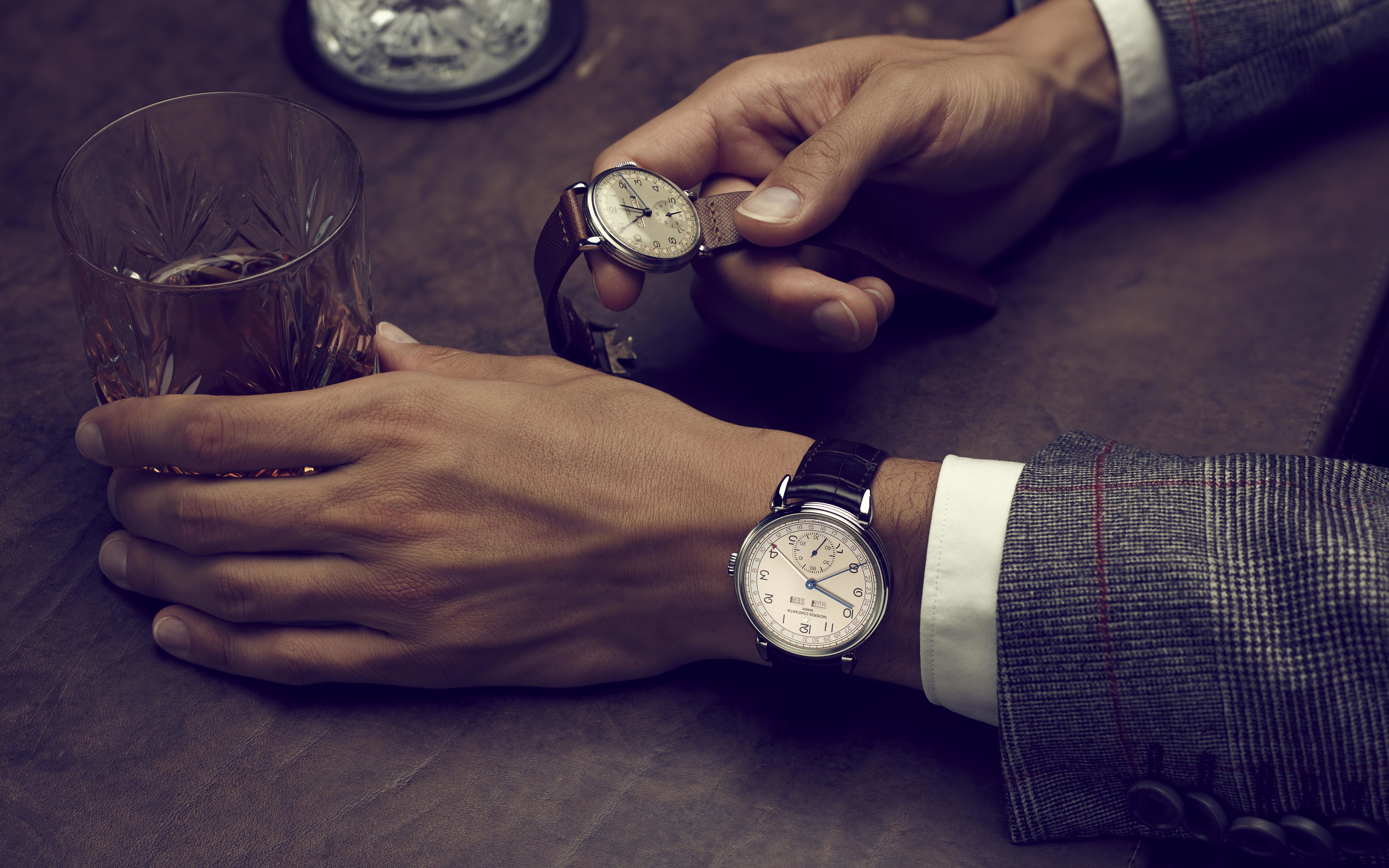 7680x4800 Wallpaper Vintage Watches, Swiss Luxury Watches, Vacheron Constantin, Swiss Wrist Watches Luxury, Analog Watch, Historic Triple Calendar Vacheron Constantin, Vintage Looking Timepieces For Mobile And Desktop, Section стиль, Resolution 7680x4800