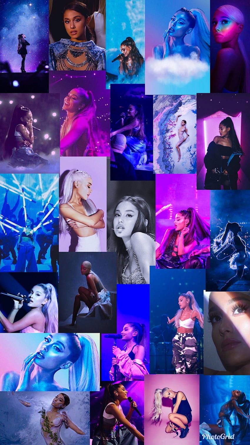 850x1511 Joey on collage/, ariana grande collage HD phone wallpaper