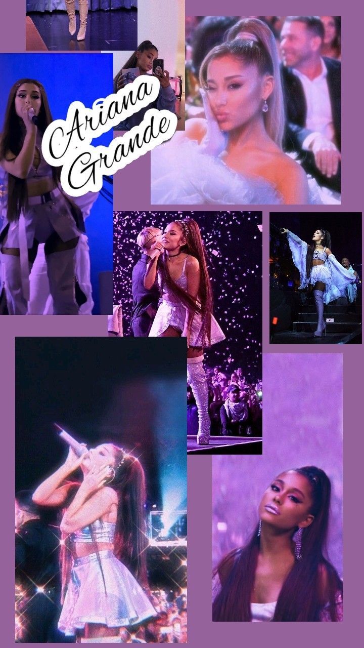 720x1280 Ariana Grande wallpaper by me (photos from and instagram)