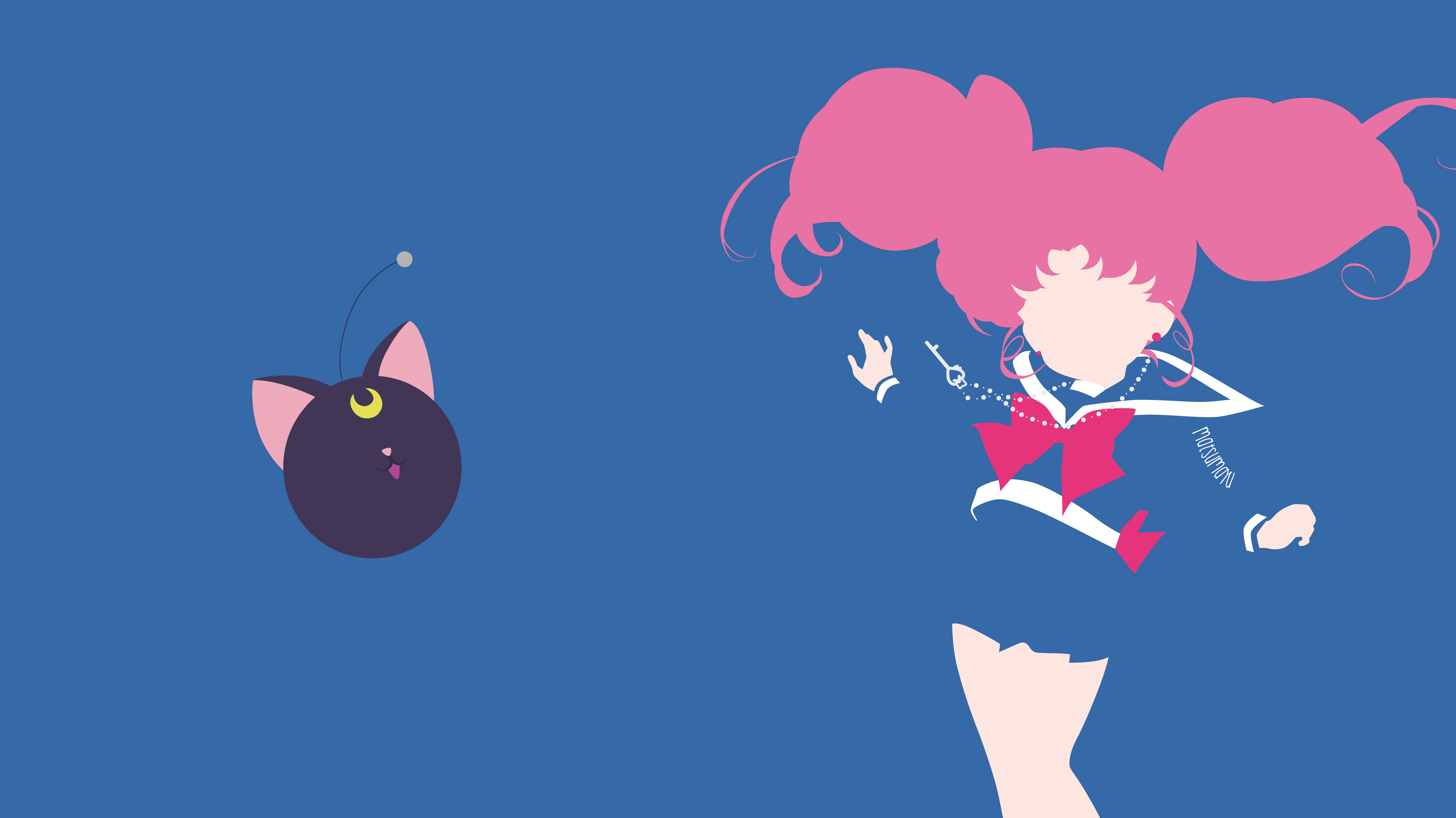 Sailor Moon Minimalist Wallpaper 4008