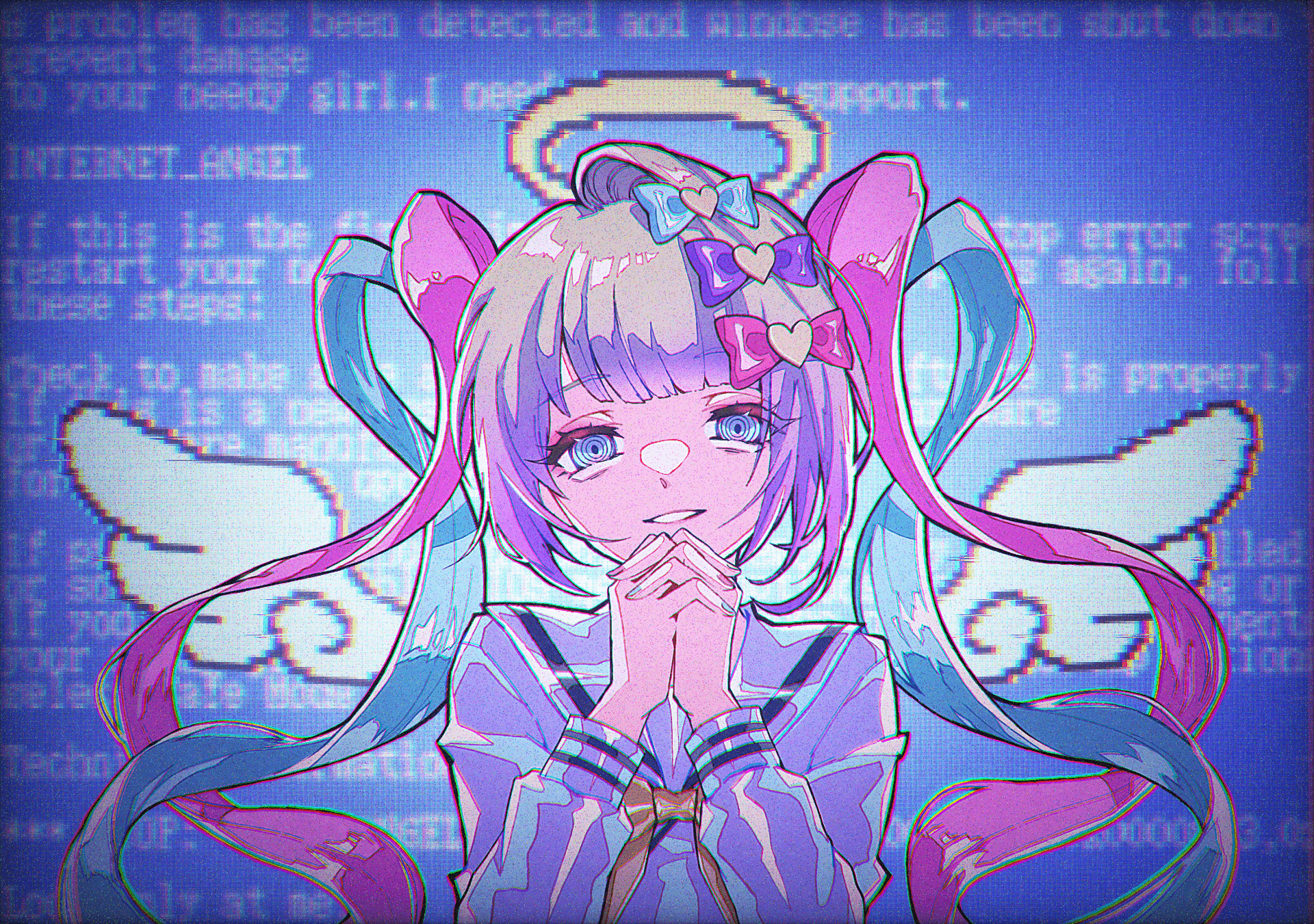 1920x1351 Download OMGkawaiiAngel Chan Video Game NEEDY GIRL OVERDOSE HD Wallpaper