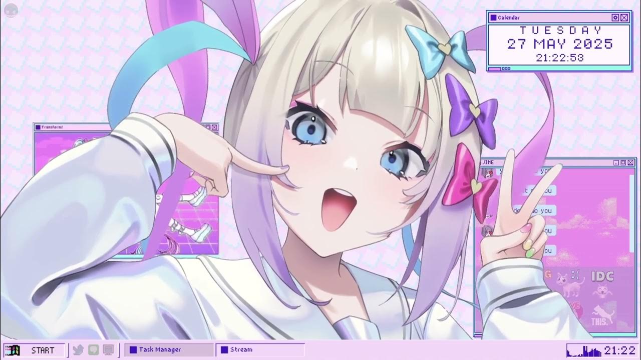 1280x720 [Needy Girl Overdose KAngel Chan (Wallpaper Engine)