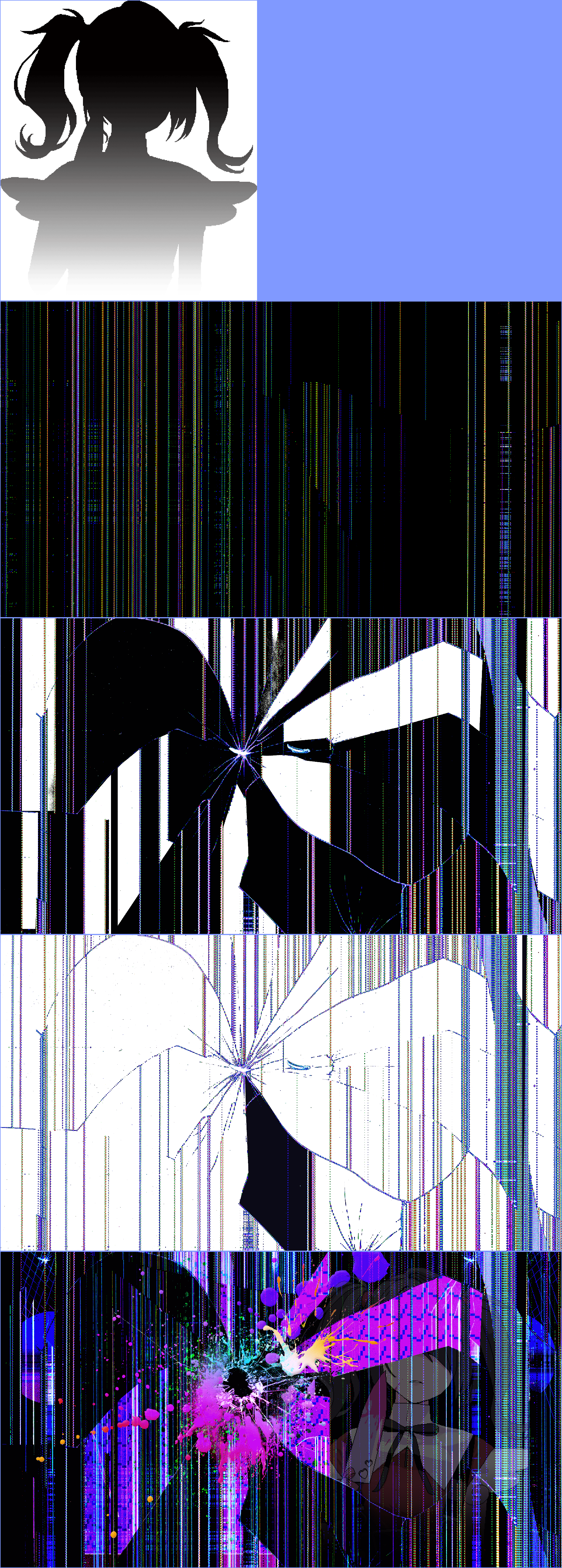 1924x5366 Needy Girl Overdose Streamer Overload / Computer Spriters Resource