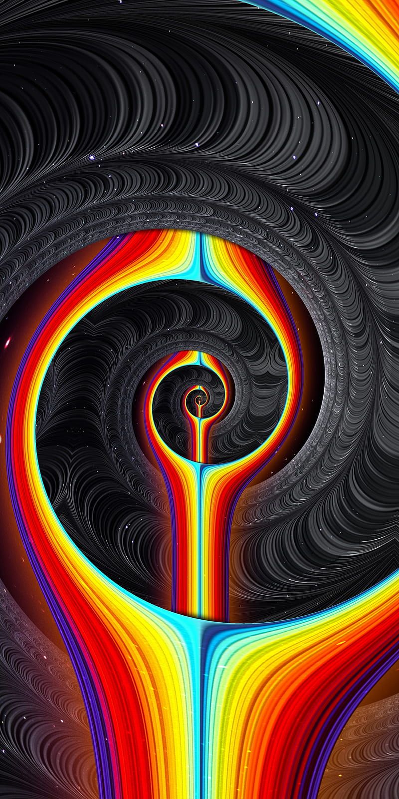 800x1600 HD dark loops wallpaper