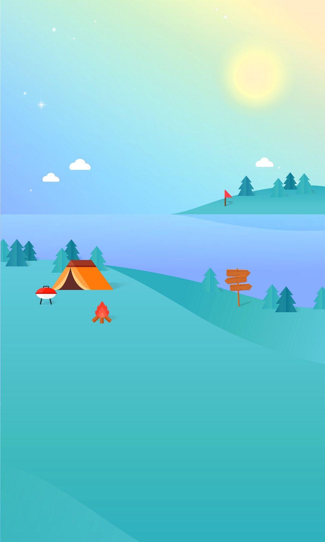 Minimalist Camping Wallpapers - Top Free Minimalist Camping Backgrounds