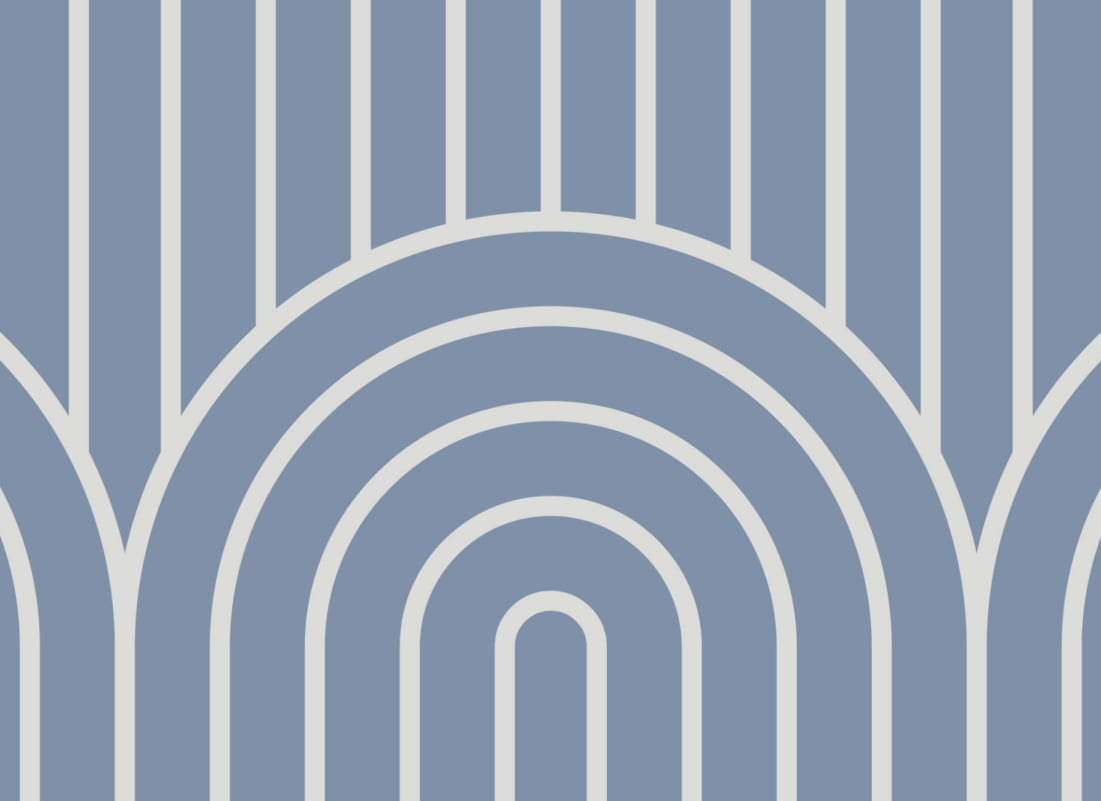 1101x801 Blue Geometric Infinite Loop Stripe Wallpaper