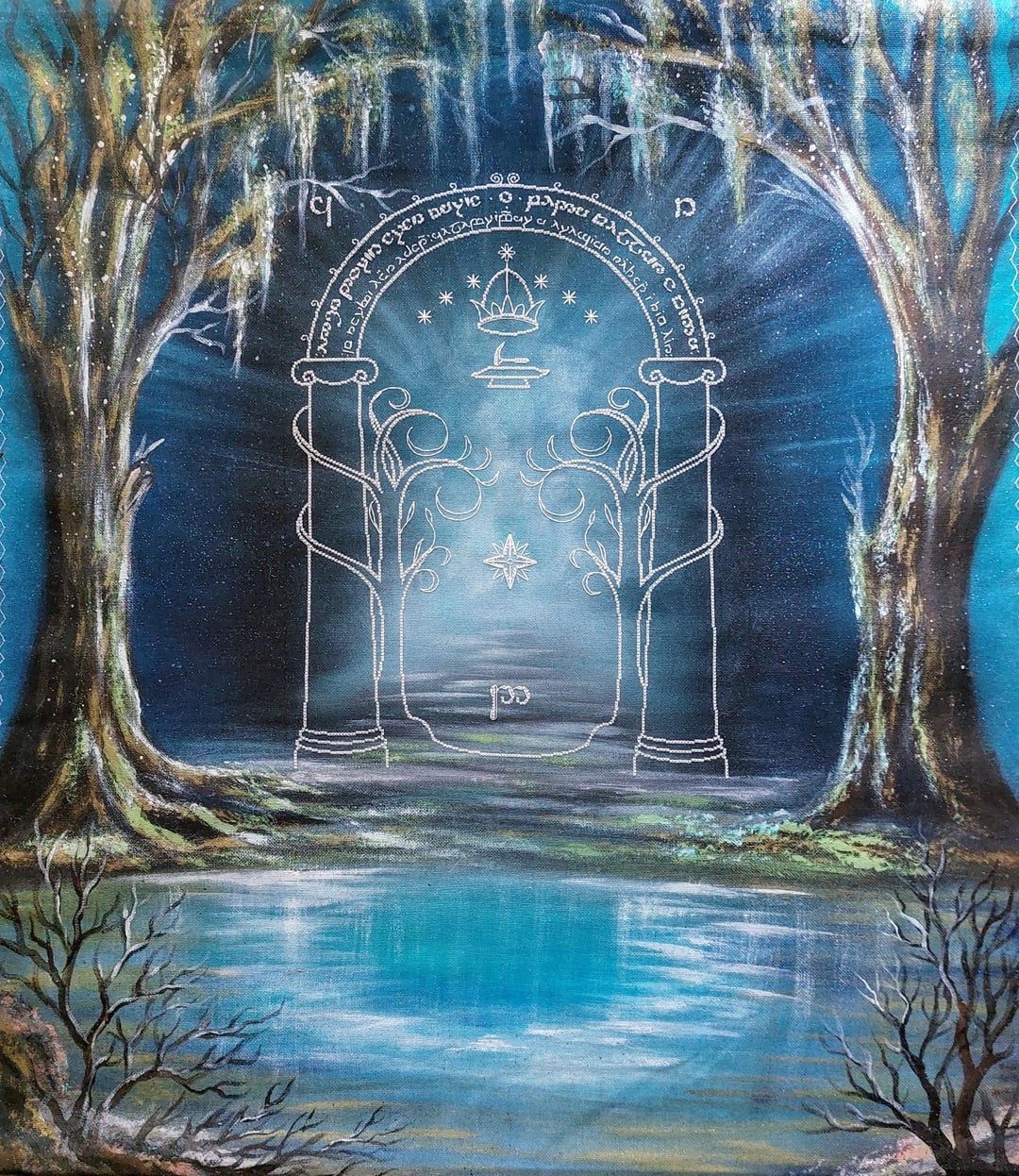 1080x1246 FO The Gates of Moria from the LOTR are ready! Its look fantastic!