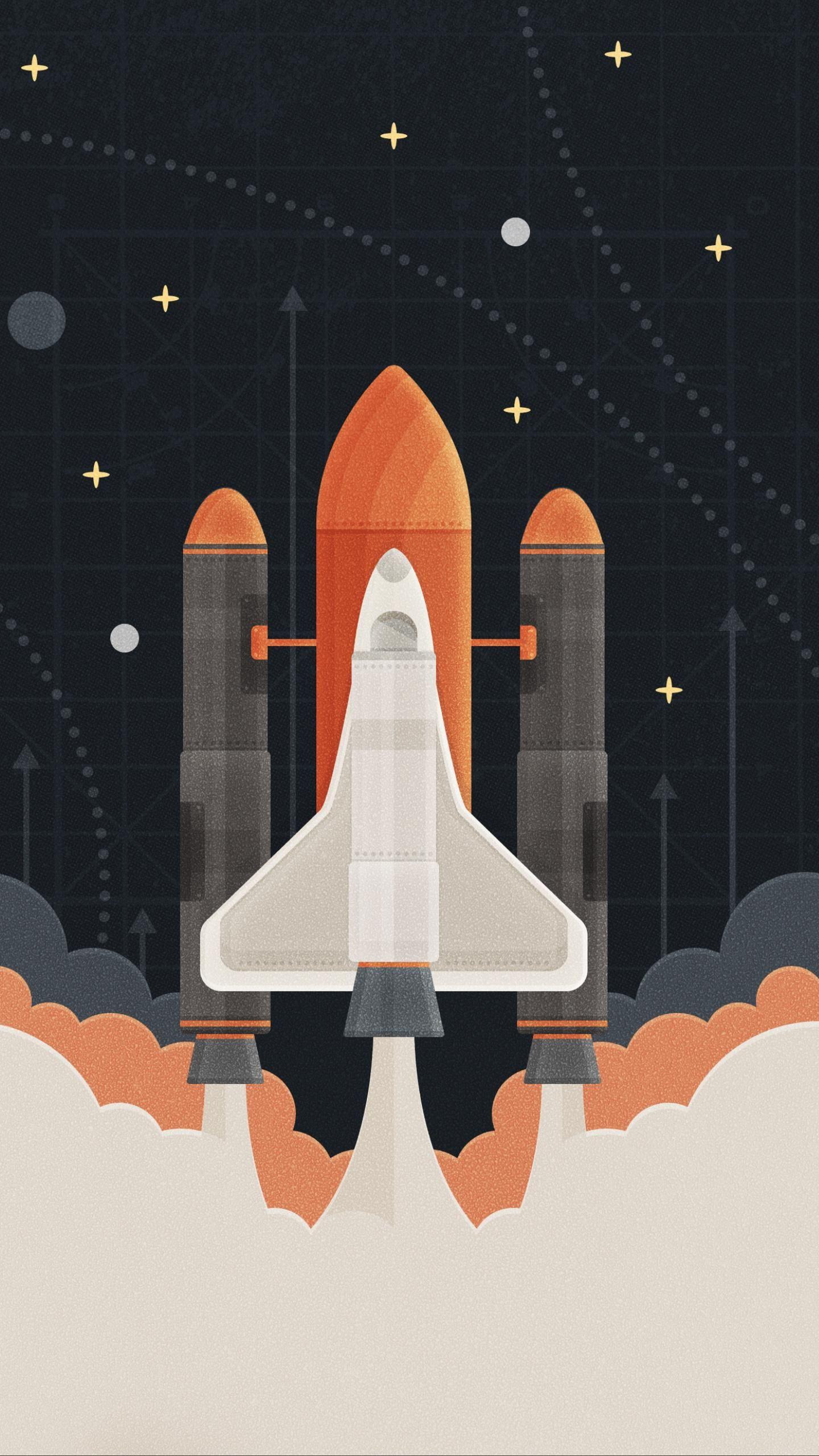 Minimalist Rocket Wallpapers - Top Free Minimalist Rocket Backgrounds