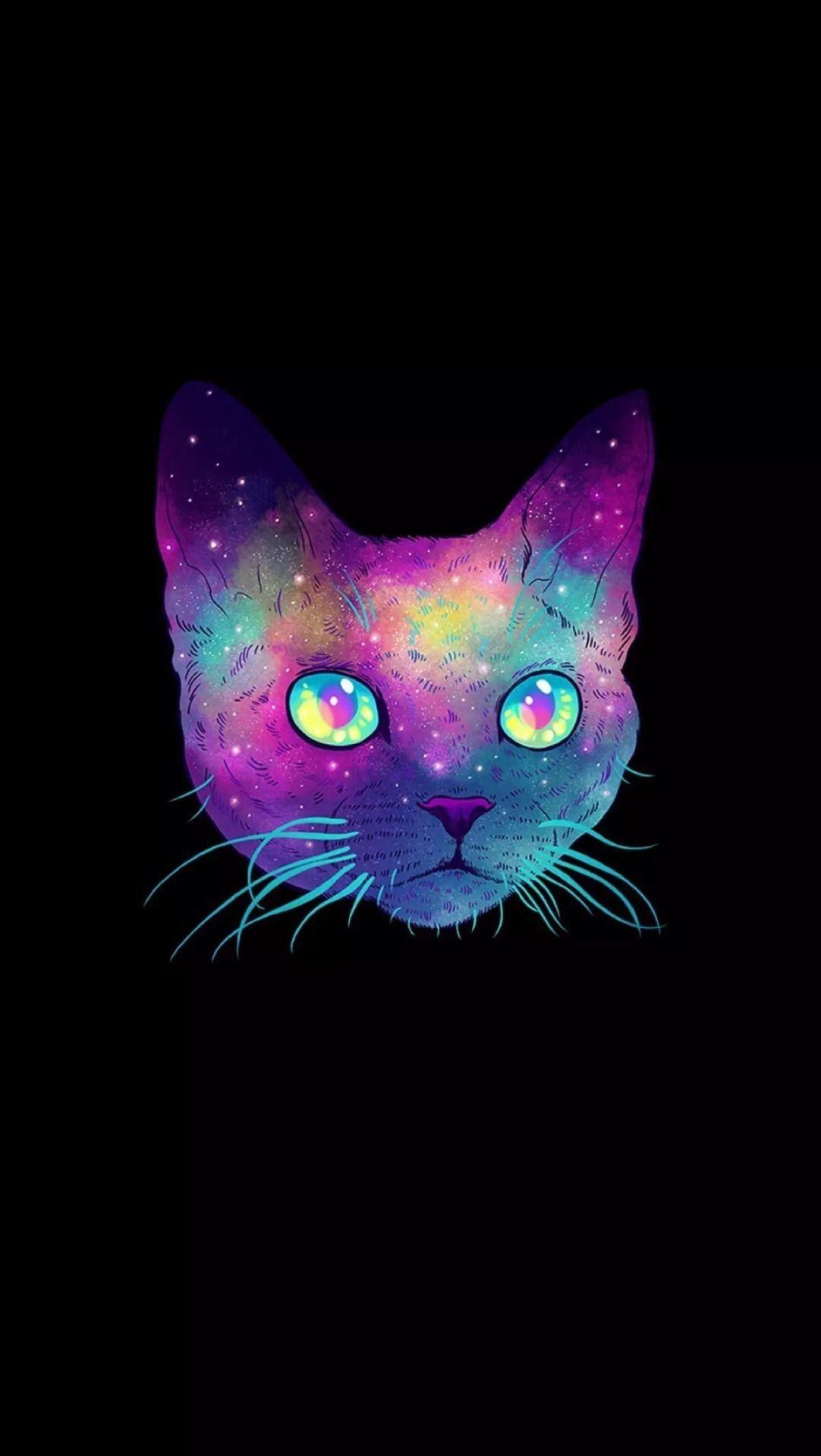 1082x1920 Animals Vintage Wallpaper Cats