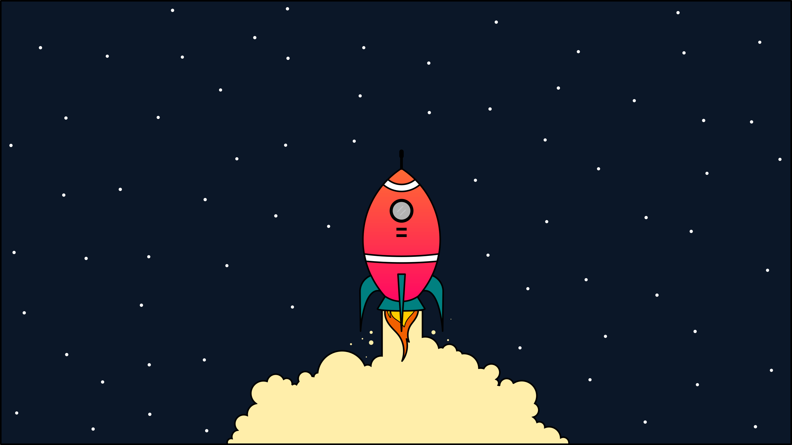 2560x1440 #Rocket, #Space. Minimal wallpaper and background