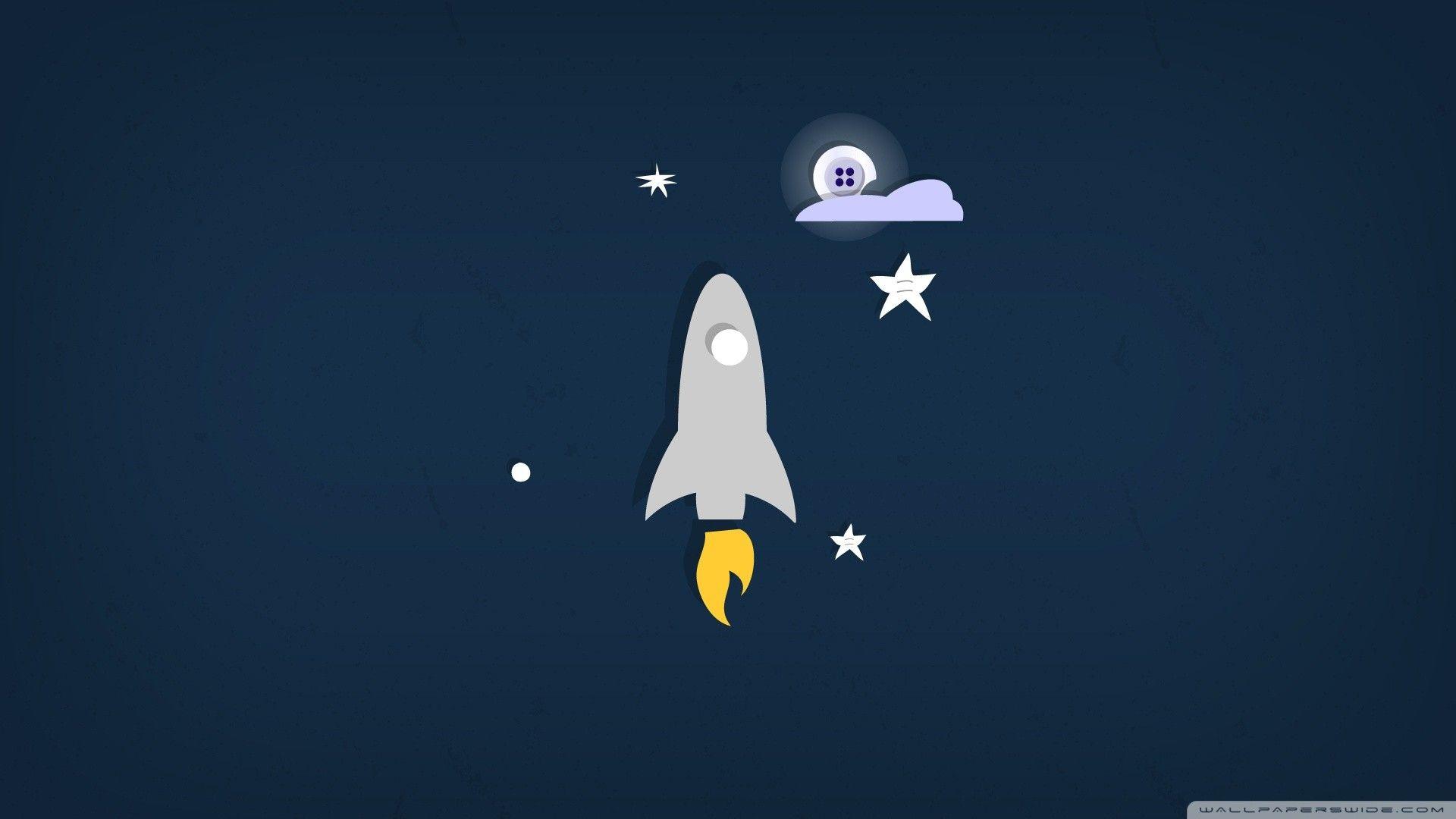 Minimalist Rocket Wallpapers - Top Free Minimalist Rocket Backgrounds