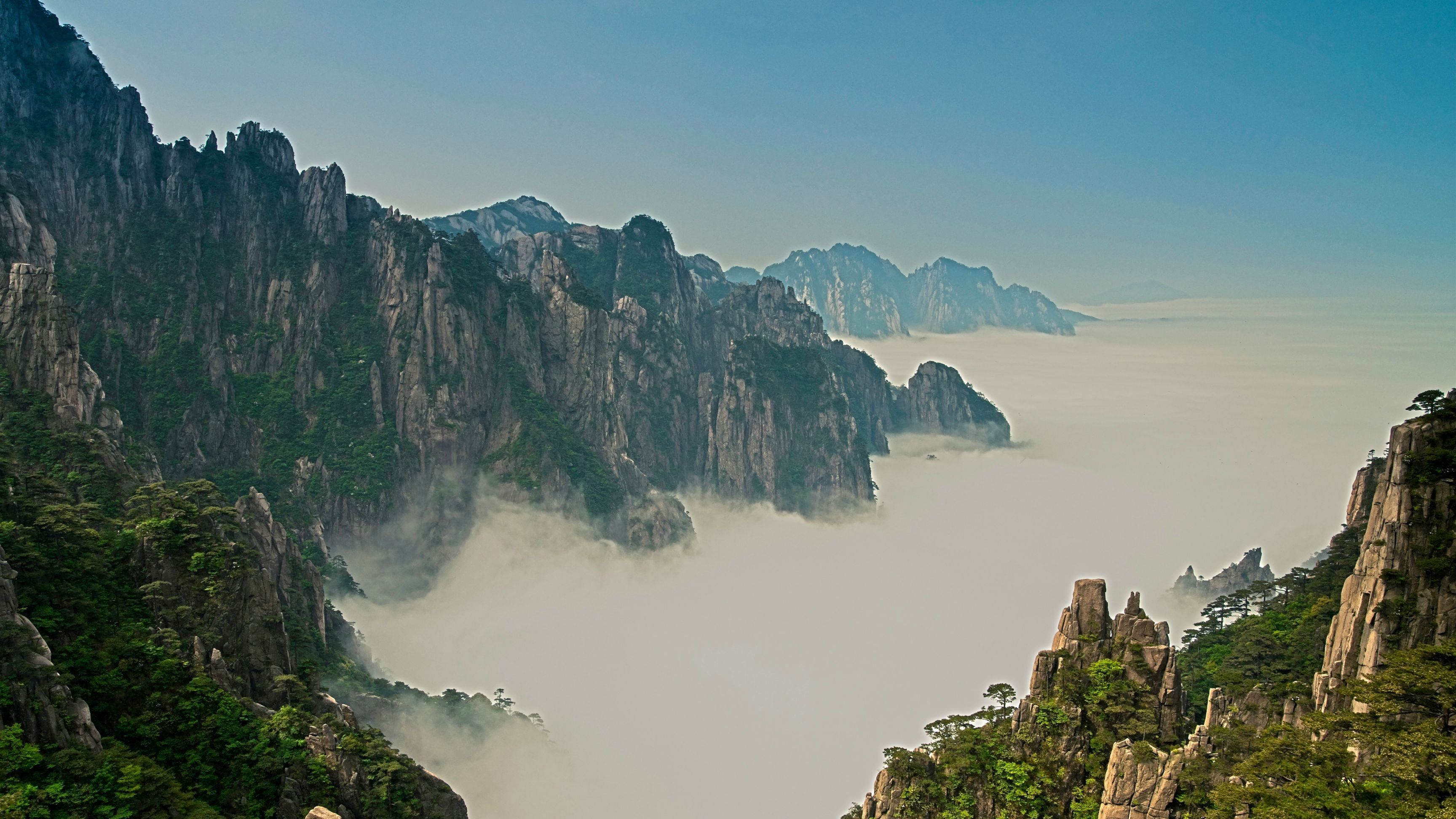3456x1944 Huangshan Wallpaper