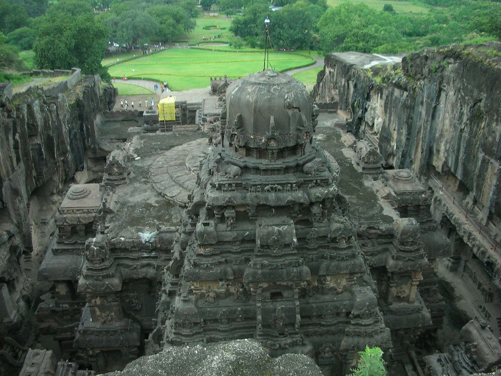 1024x768 Ellora Caves. Day 17 Caves, Near Aurangabad. Kezia Cantwell Wright