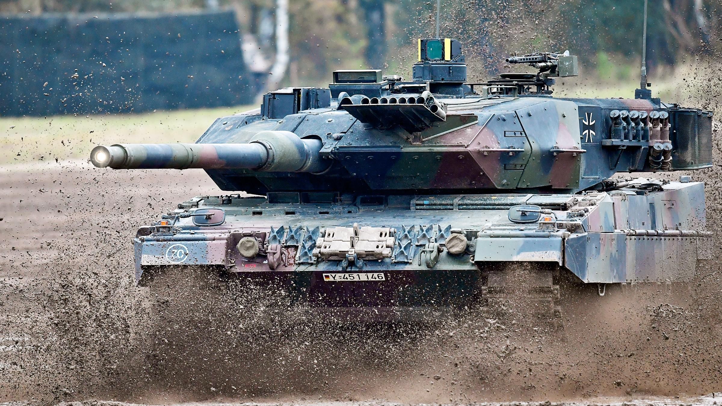 2400x1350 Wallpaper tank, Germany, Germany, Leopard Bundeswehr, Leopard 2A7 for mobile and desktop, section оружие, resolution 2400x1350