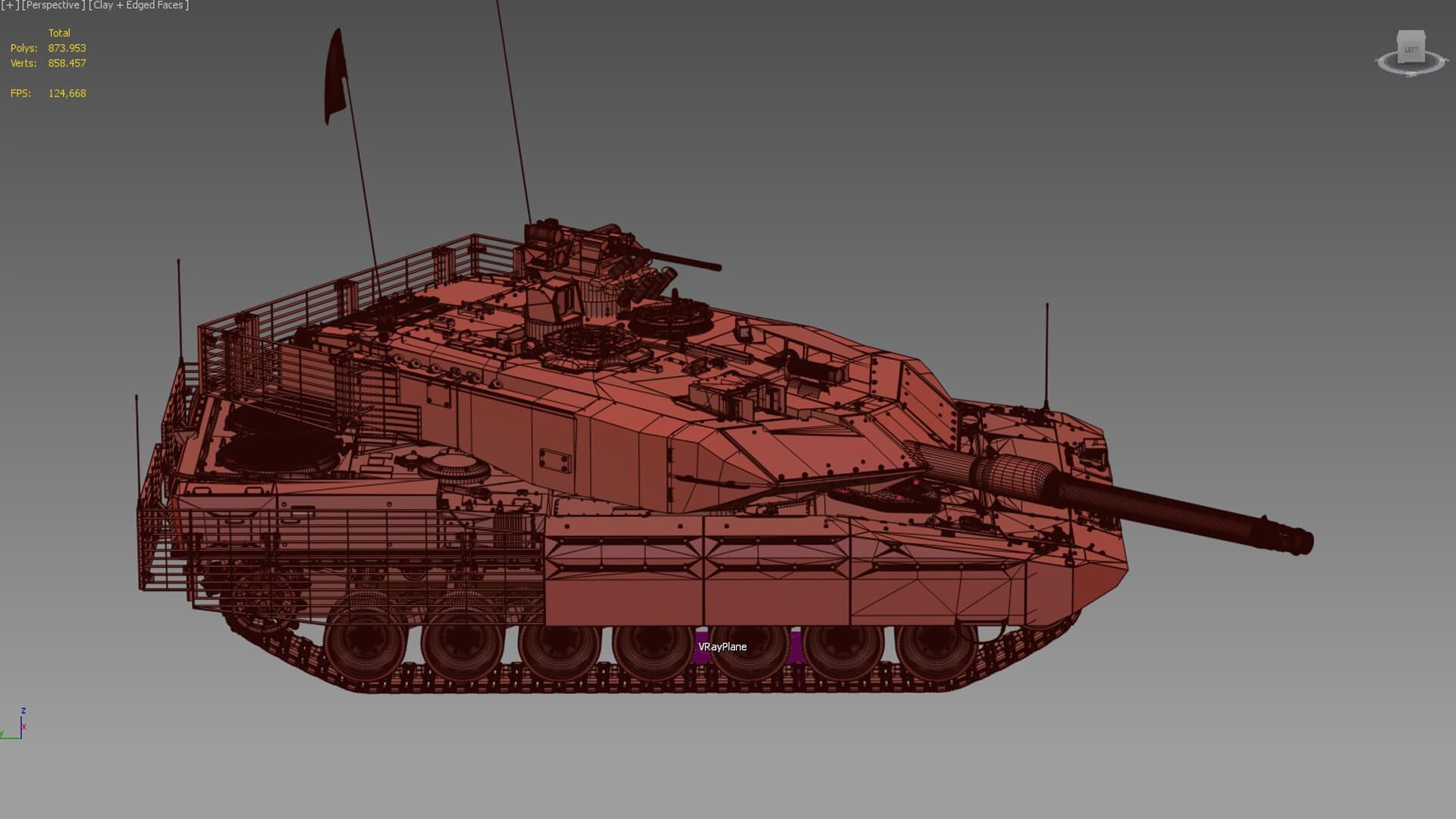 1920x1080 Leopard 2A- 3D Model