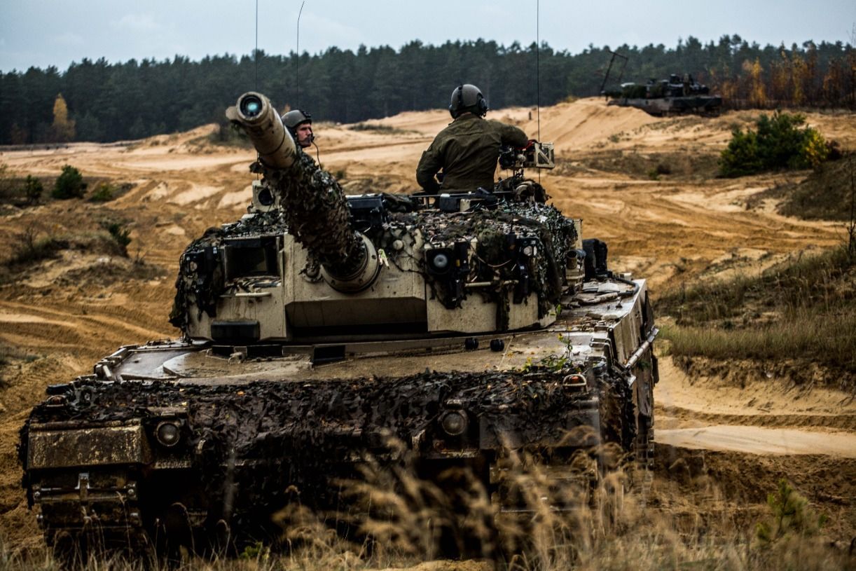 1222x815 West Germany's Baddest Tank? The Leopard II, No Question. National Interest