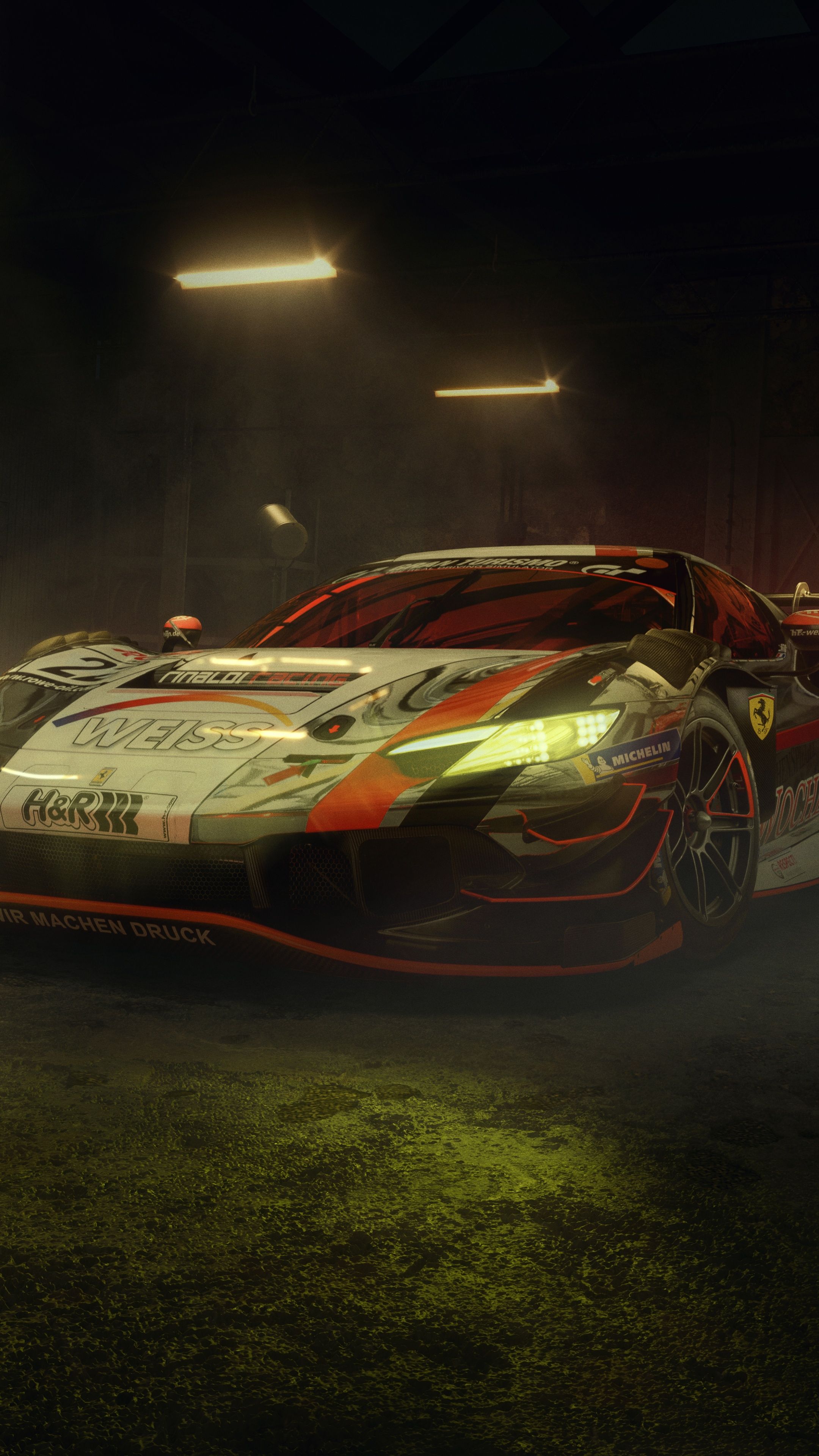 2160x3840 Ferrari 296 GT3 Wallpaper 4K, Race cars, 5K, 8K