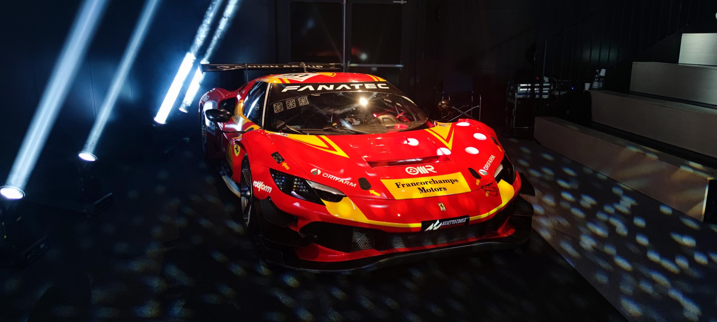 2400x1080 Ferrari 296 GT3 AF Corse
