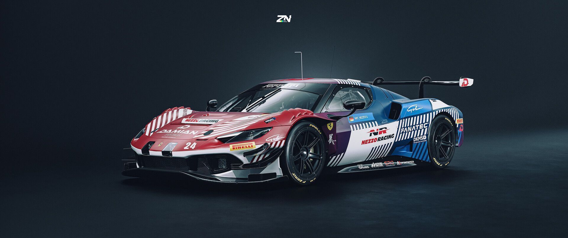 1920x804 Ferrari 296 GT3