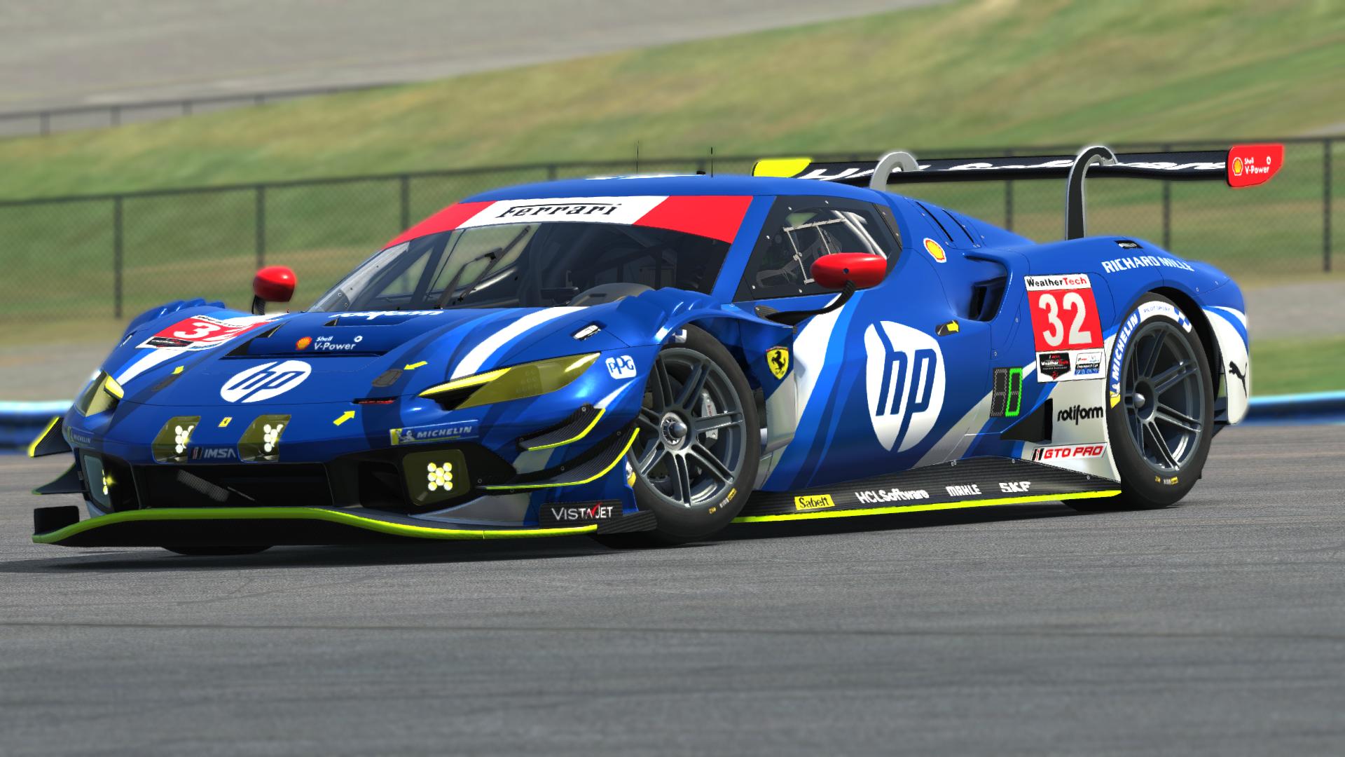 1920x1080 HP Ferrari 296 GT3 IMSA