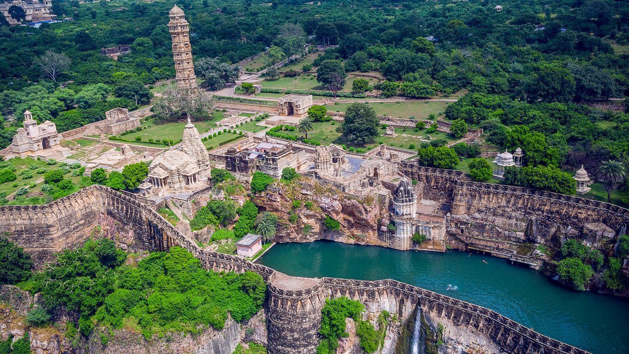 1280x720 Chittorgarh Majestic Fortresses and Enduring History