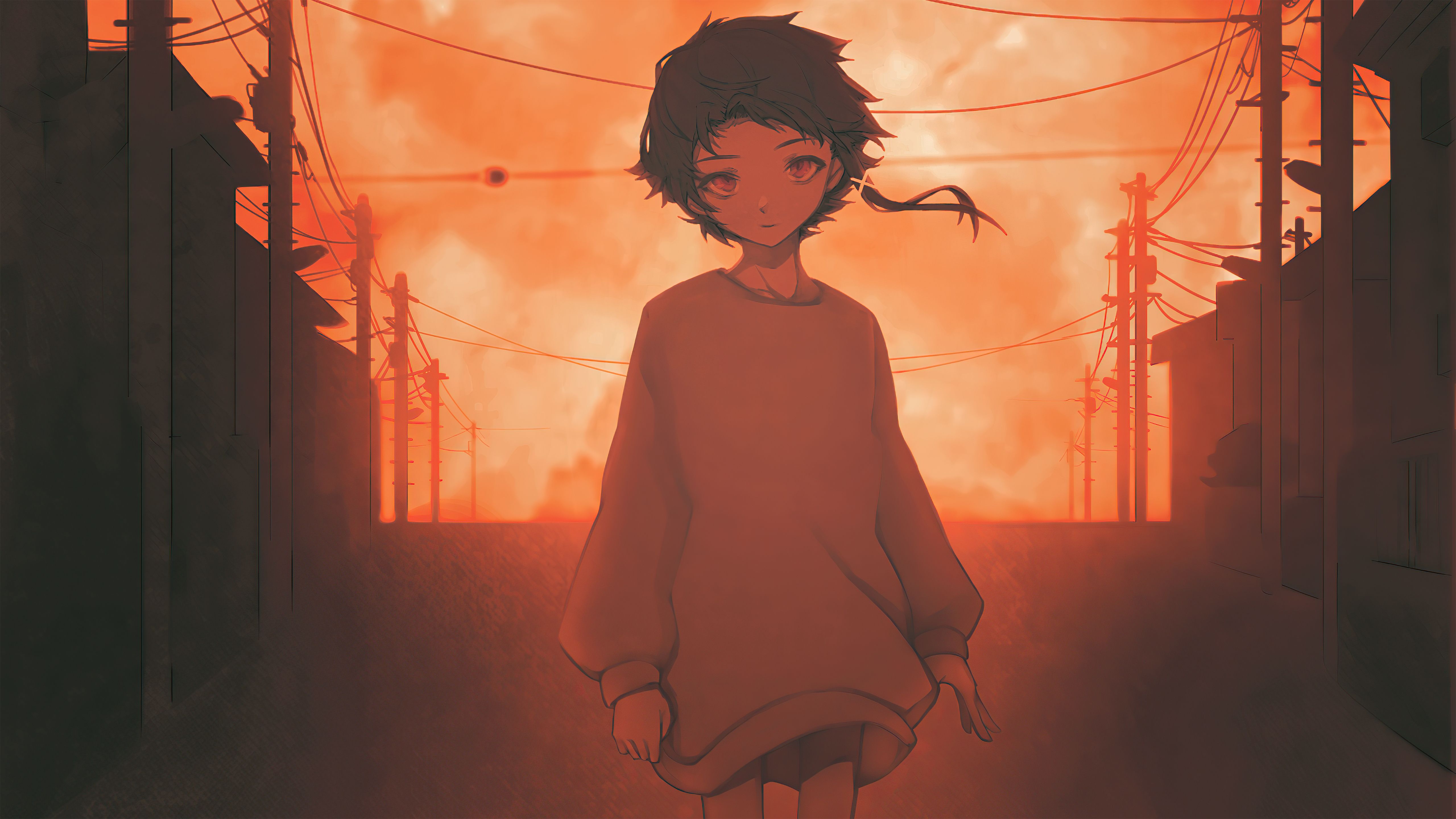 5120x2880 Serial Experiments Lain 4k Lain Iwakura Wallpaper, HD Anime 4K Wallpaper, Image and Background
